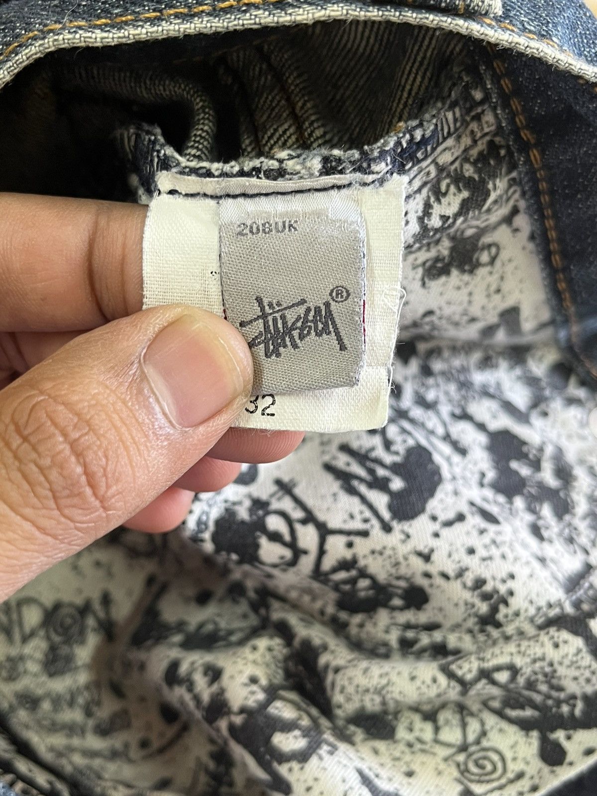 Stussy Vintage Stussy Mudwash Faded Denim Size US 34 / EU 50 - 13 Thumbnail