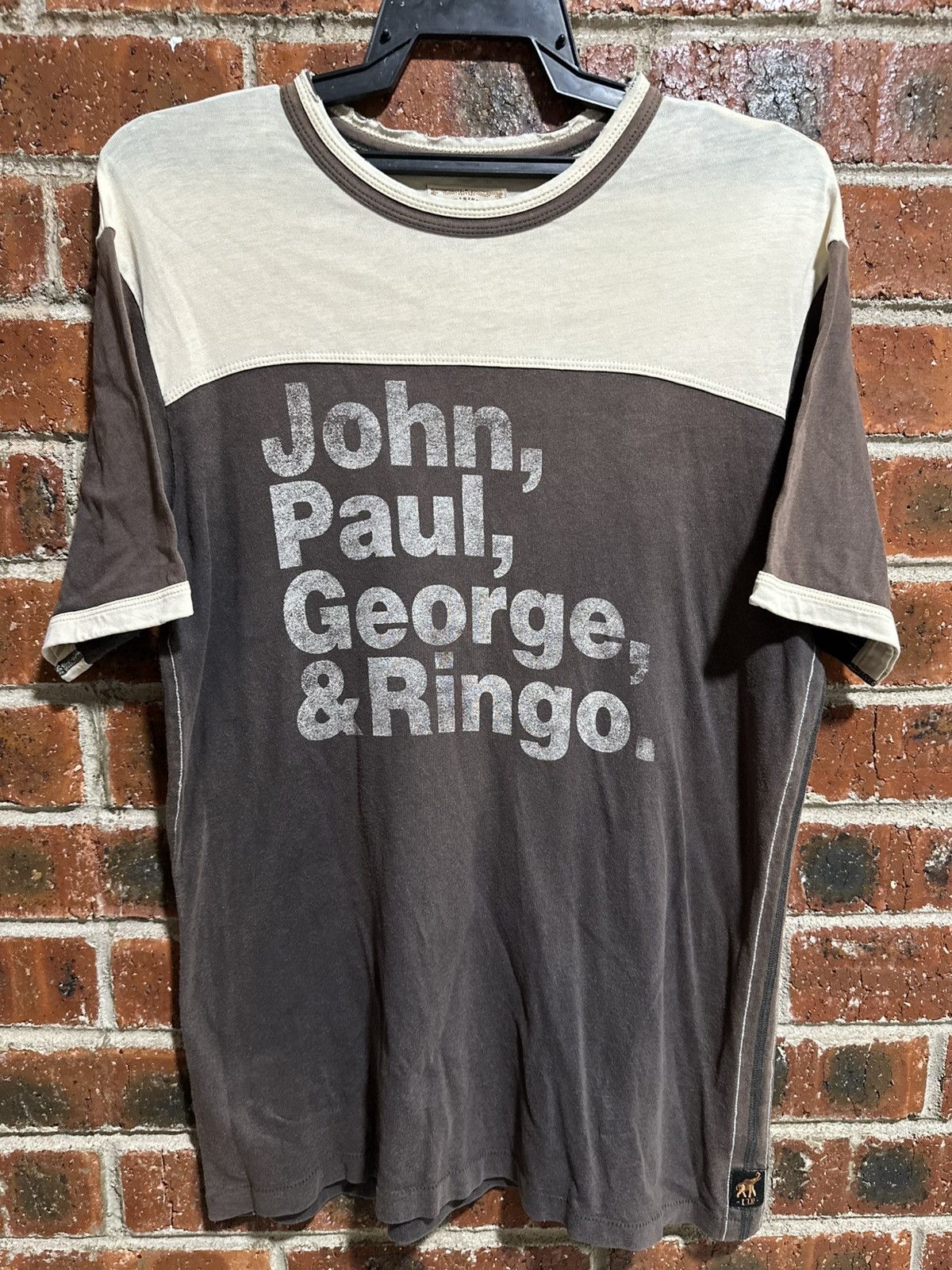Band Tees Thrashed Vintage John.Paul,George & Ringgo Tee Size US M / EU 48-50 / 2 - 1 Thumbnail