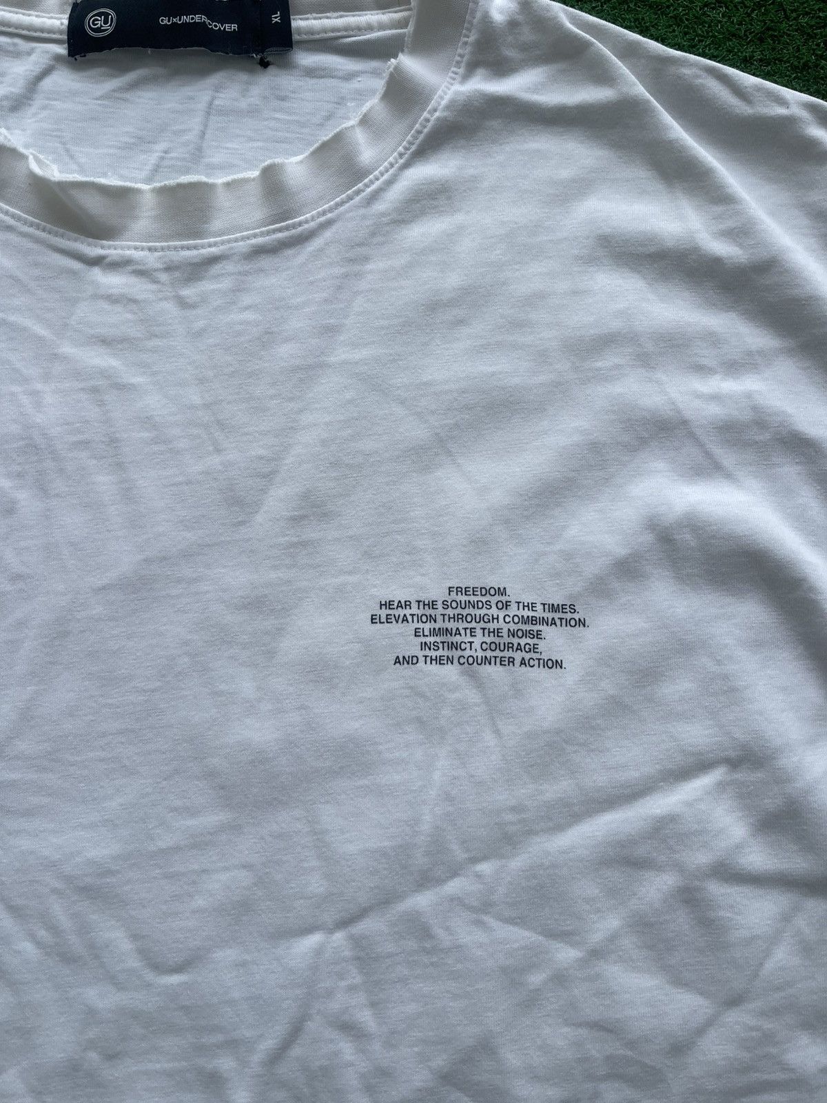 GU 🇯🇵VINTAGE GU X UNDERCOVER JUN TAKAHASHI COLLABORATION RARE Size US XL / EU 56 / 4 - 8 Thumbnail
