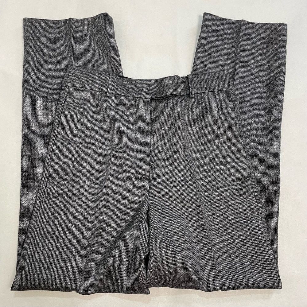 Zara New ZARA SRPLS Surplus Grey Tweed Wool Trousers Size S Size 27" / US 4 / IT 40 - 1 Thumbnail