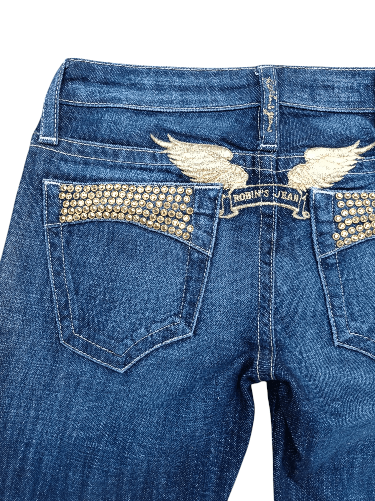 Robins Jeans FLARED Robins Jeans Embroidery Logo Denim Size US 26 / EU 42 - 17 Thumbnail