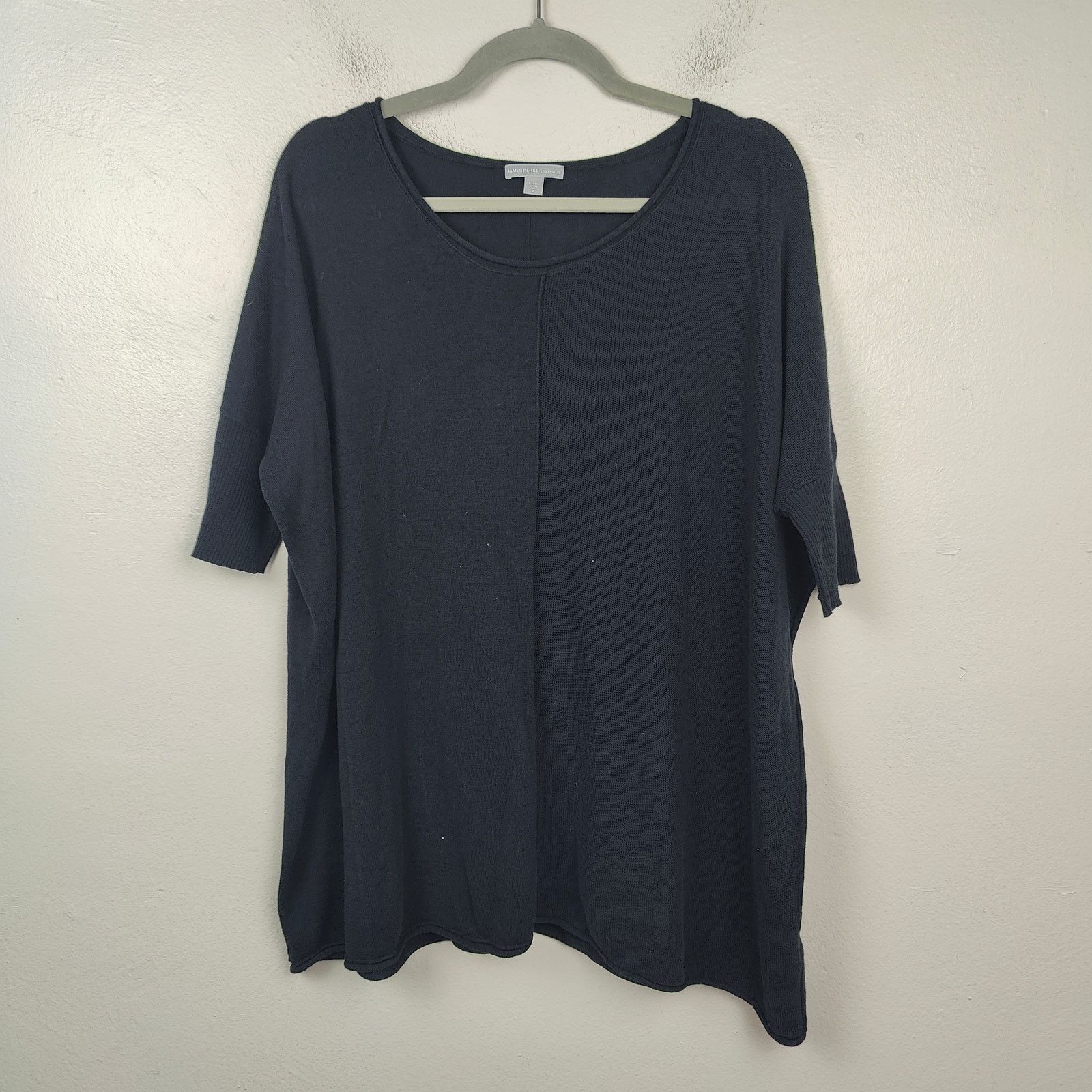 James Perse James Perse Knit Top Womens Medium 2 Black Dolman Sleeve Size M / US 6-8 / IT 42-44 - 1 Thumbnail