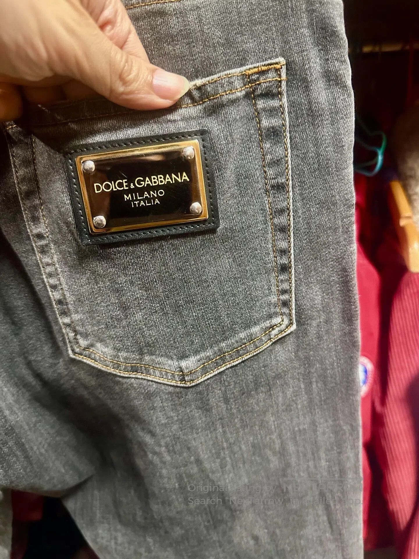 Dolce & Gabbana Dolce & Gabbana DG Runway Jeans 46. Size US 30 / EU 46 - 5 Thumbnail