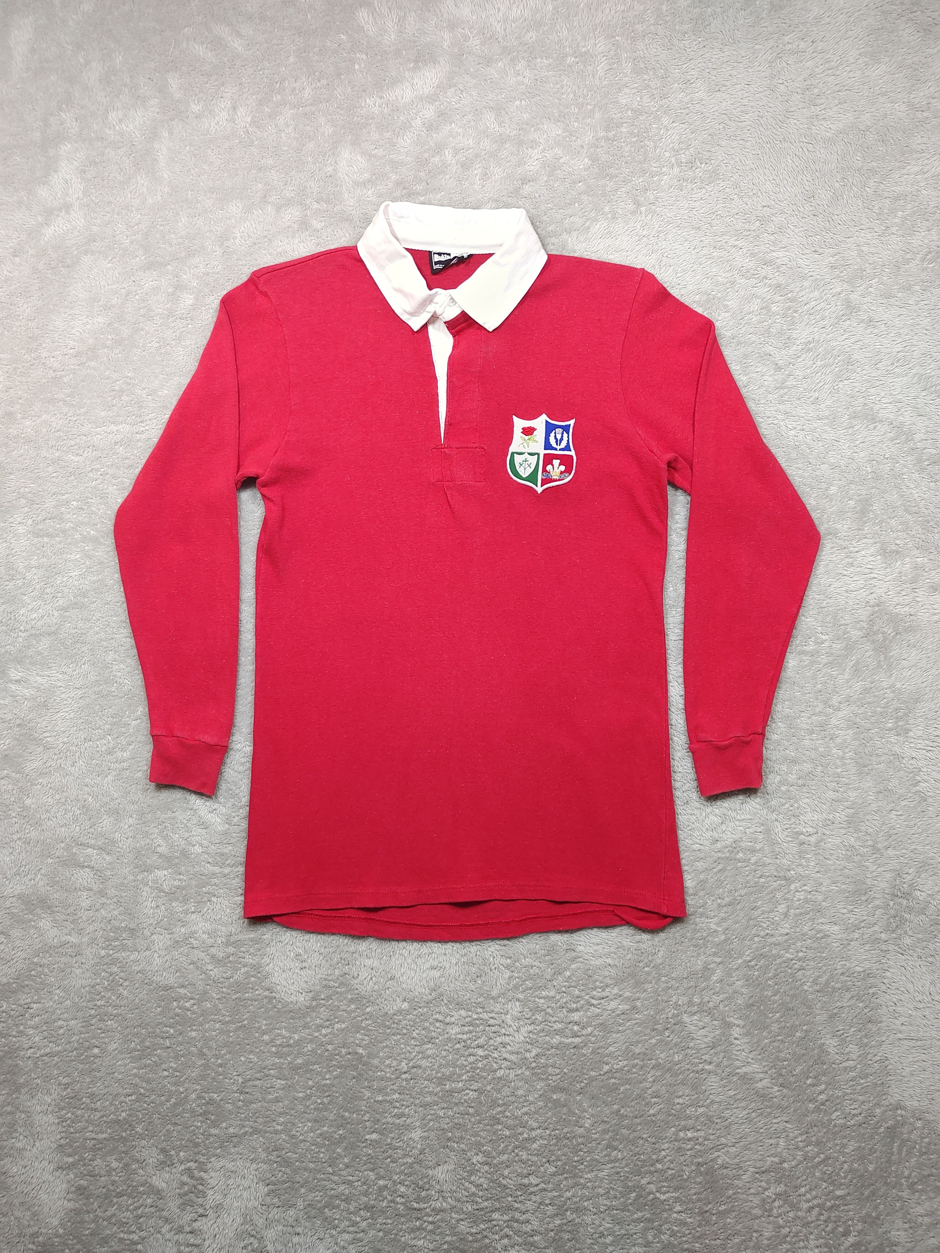 Vintage VINTAGE BUKTA DORIAN BRITISH AND IRISH LION RUGBY POLO SHIRT Size US S / EU 44-46 / 1 - 1 Thumbnail