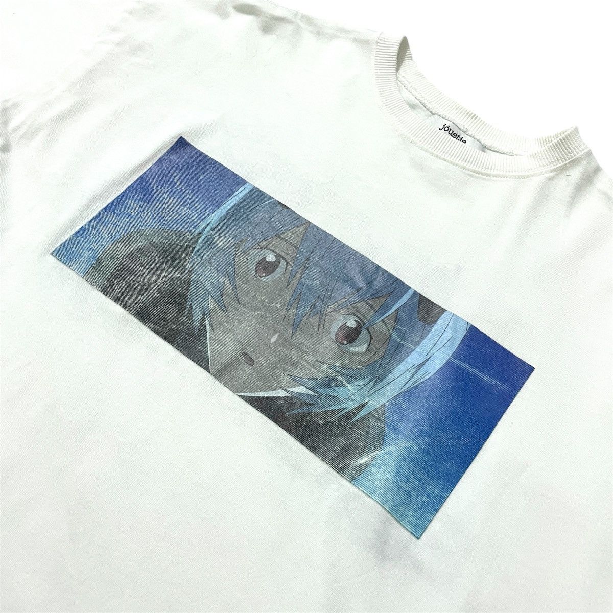Anime × Cartoon Network × Vintage Vintage Evangelion-Rei Ayanami x Jouetie T Shirt Size US L / EU 52-54 / 3 - 2 Thumbnail