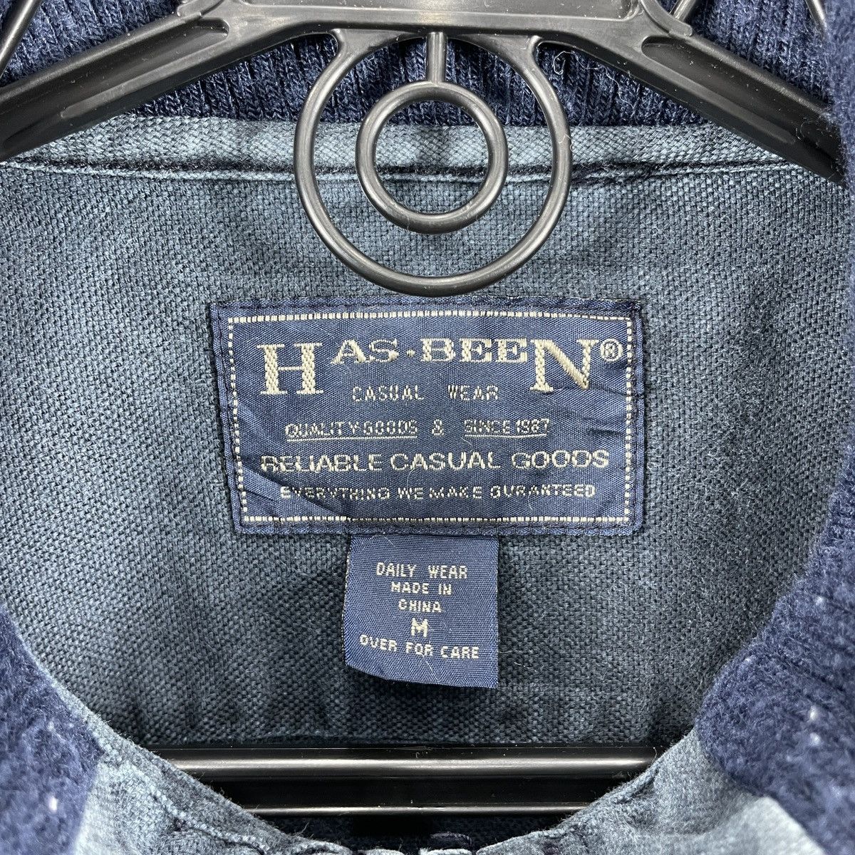 Japanese Brand × Vintage Vintage Has.Been Blue Workers Jackets Size US M / EU 48-50 / 2 - 9 Thumbnail
