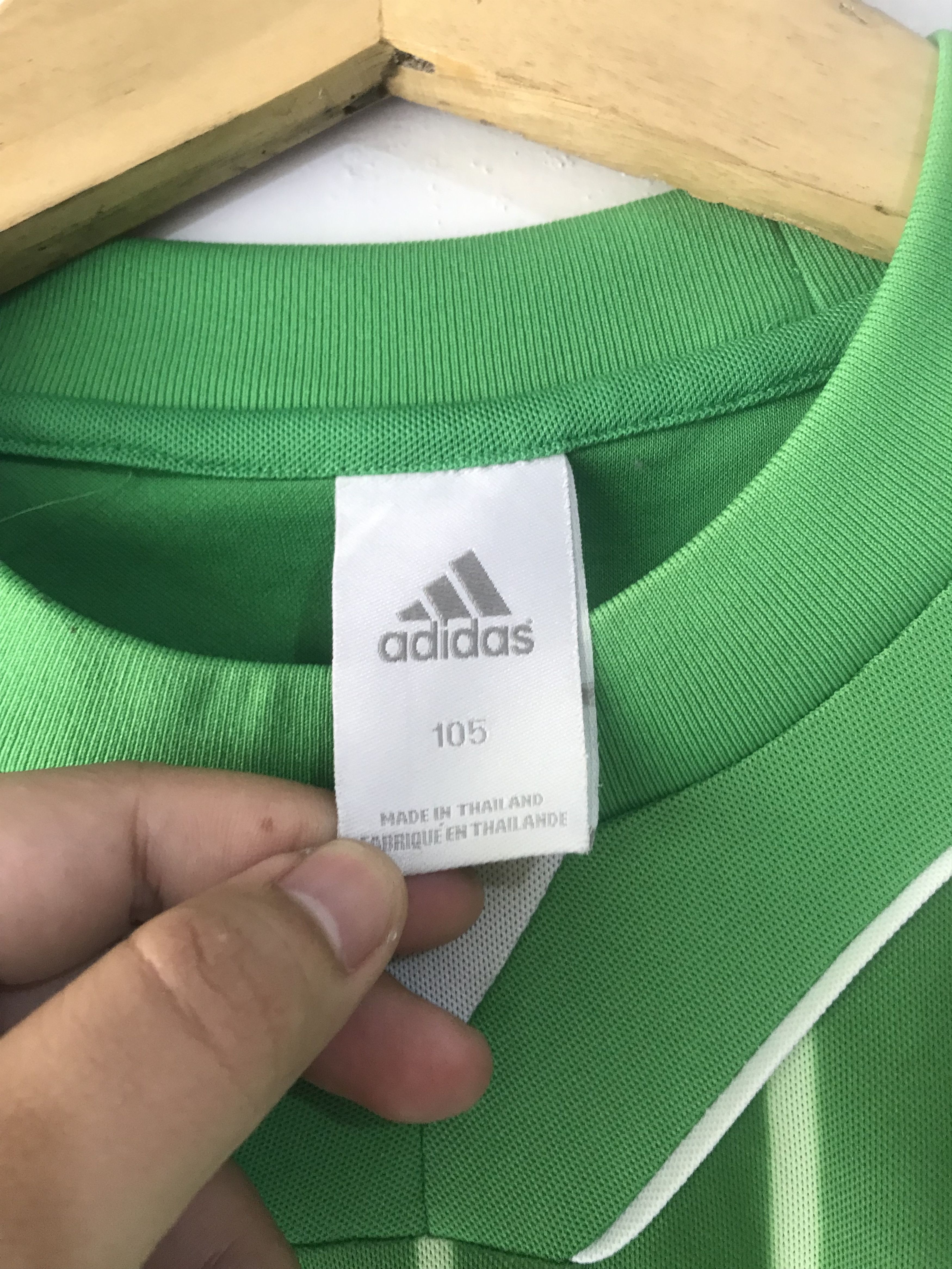 Adidas × Vintage Vintage Adidas Jersey Goalkeeper Size US L / EU 52-54 / 3 - 4 Thumbnail