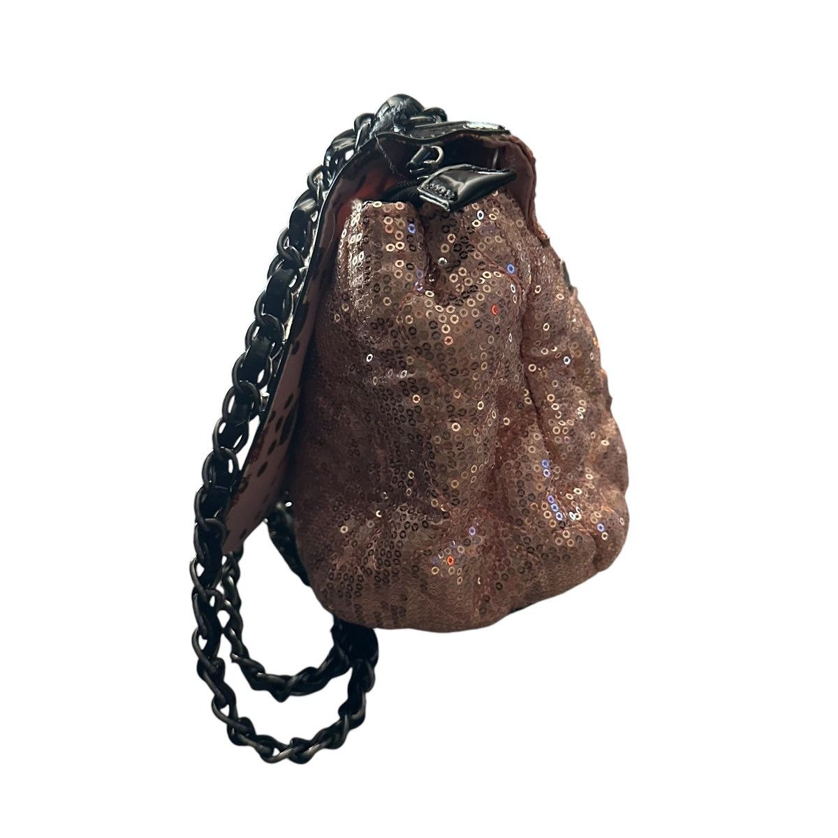 Betsey Johnson Betsey Johnson sequined quilted heart bag Size ONE SIZE - 3 Thumbnail