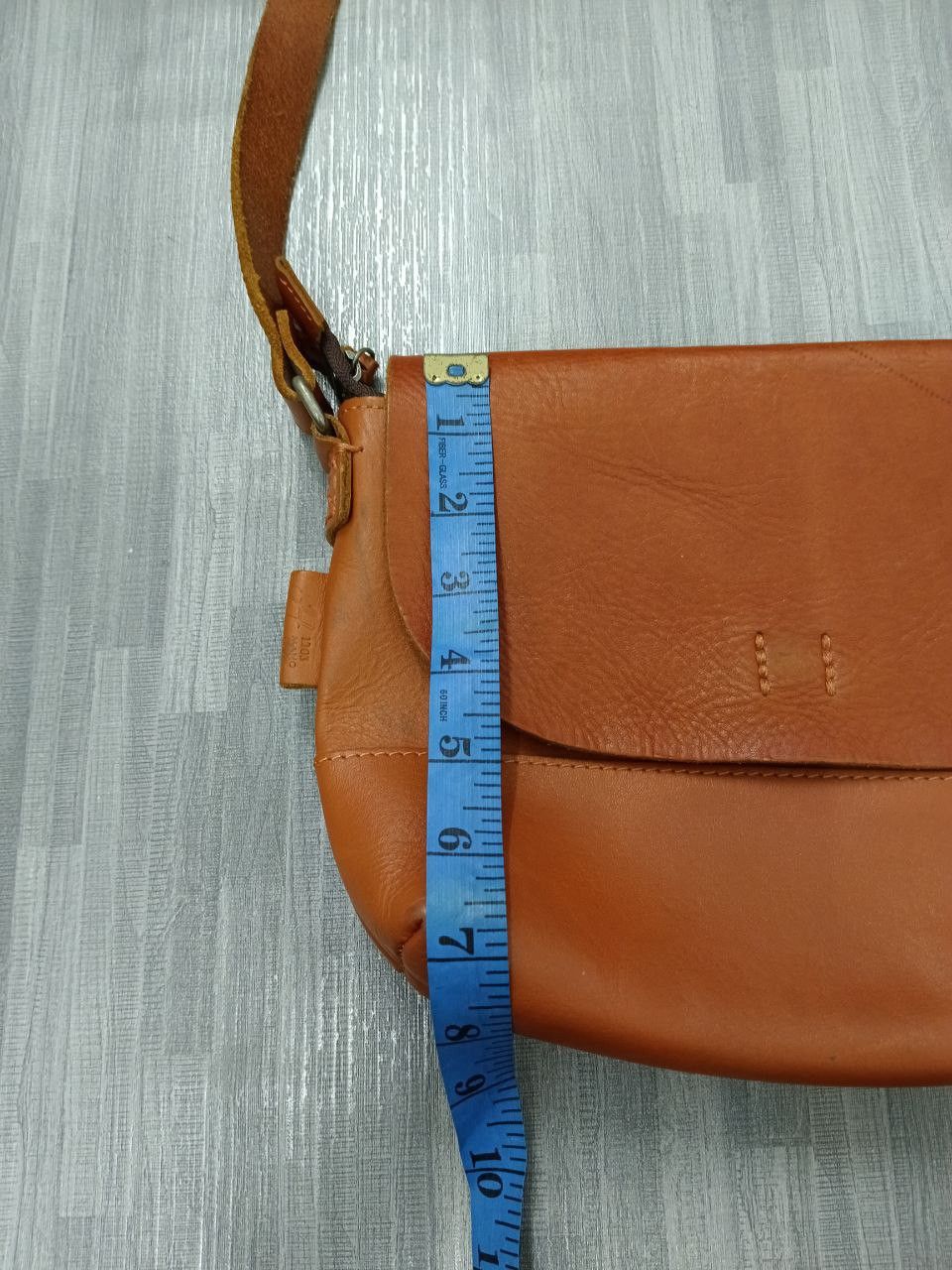 Leather H. 1203 MANO FECE LEATHER SLING/CROSSBODY Size ONE SIZE - 5 Thumbnail
