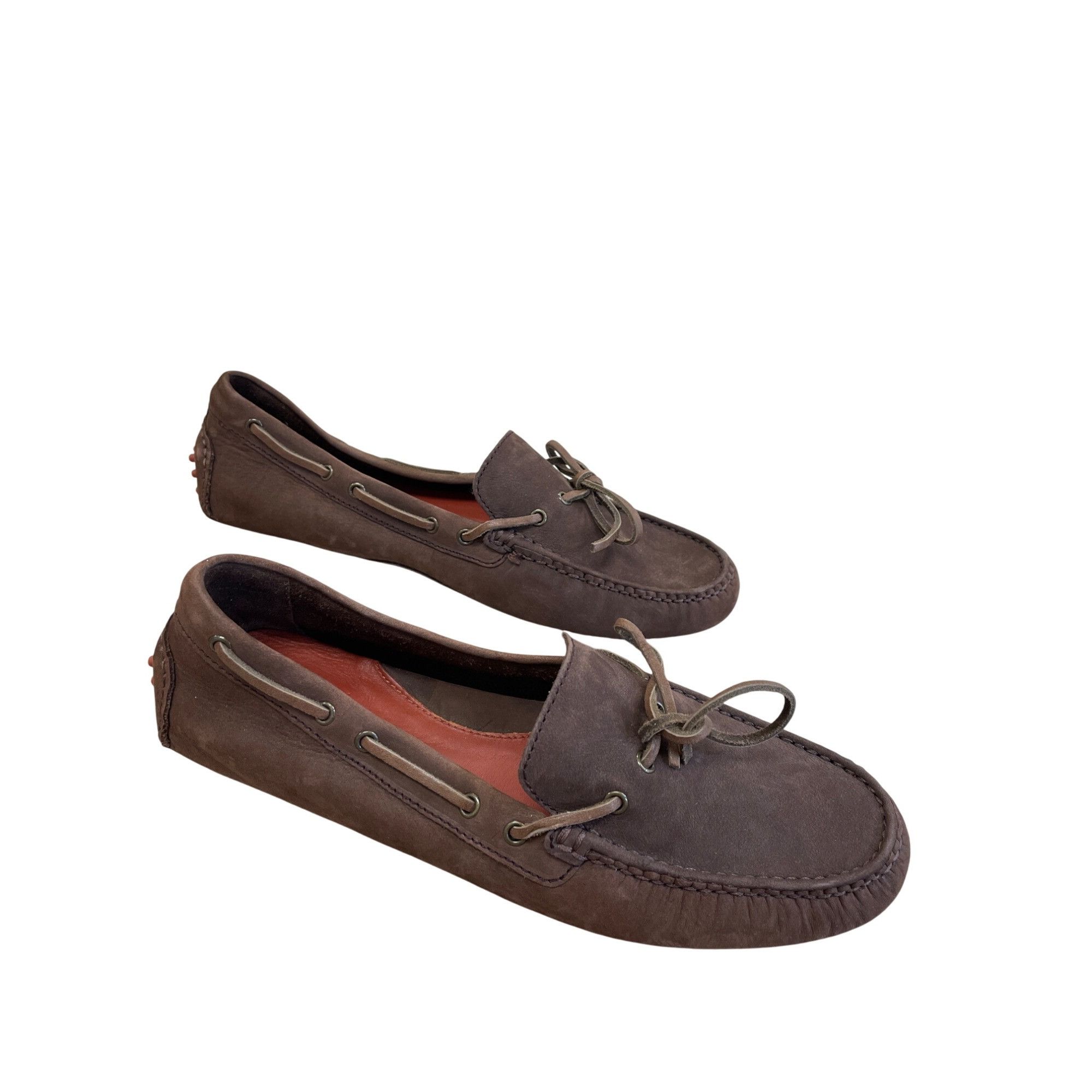 Cole Haan Cole Haan Mens Brown Leather Moccasins Flats shoes Size 8.5B Size US 8.5 / EU 41-42 - 4 Thumbnail
