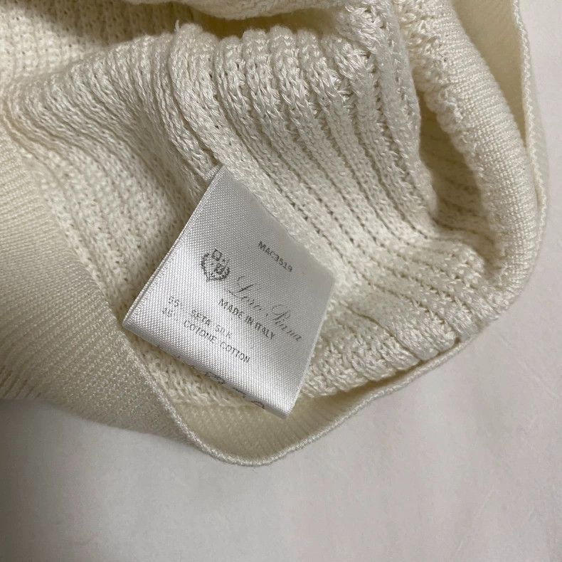Loro Piana LORO PIANA Women's knit top-up sweater Size S / US 4 / IT 40 - 3 Thumbnail