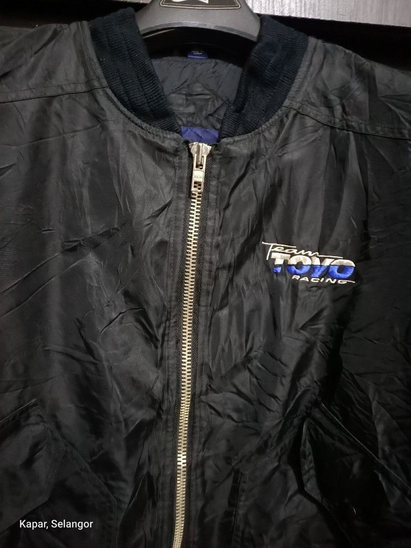 Vintage Vintage toyo tires racing team bomber jacket Size US L / EU 52-54 / 3 - 2 Thumbnail