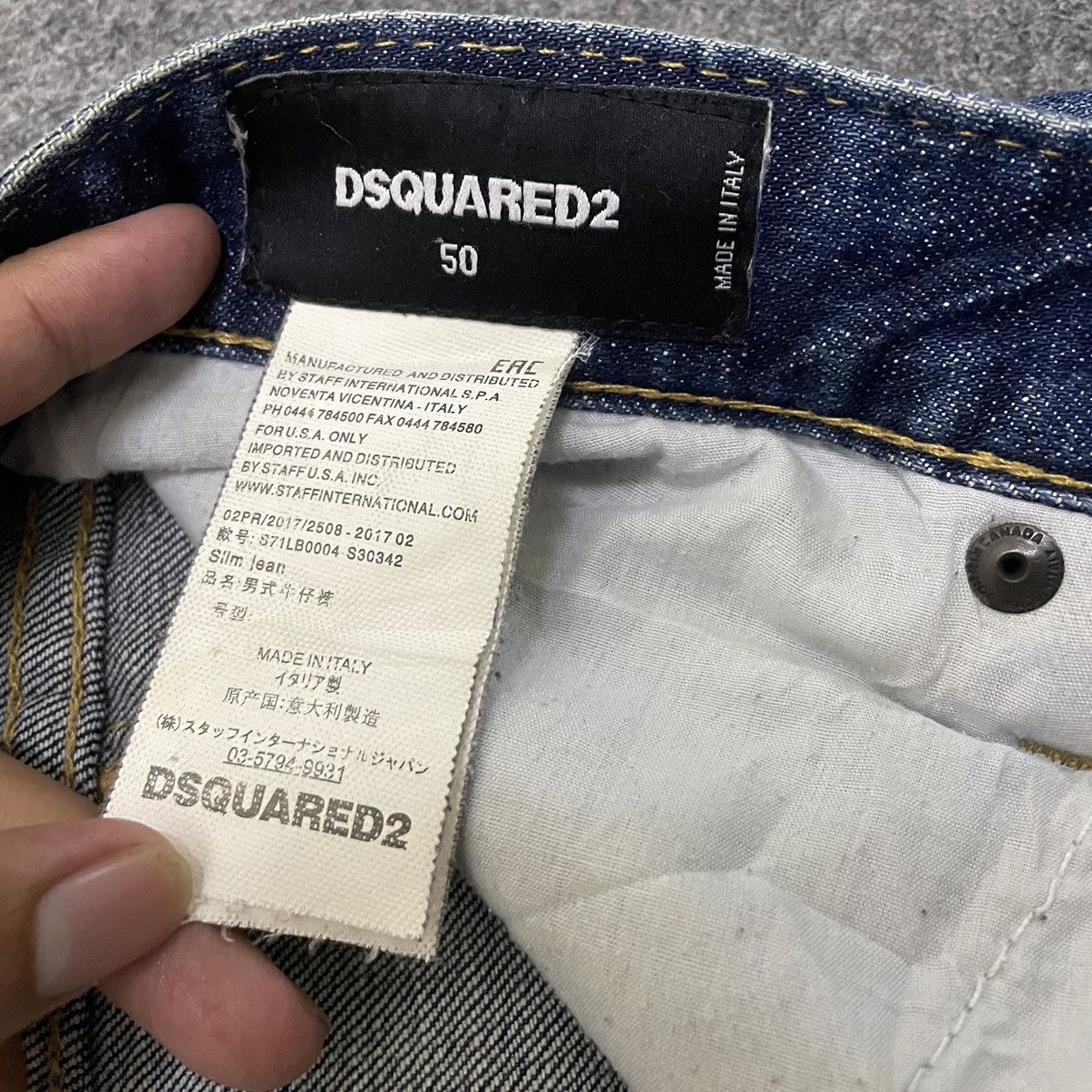 Other Dsquared2 Distressed Paint Splattered Denim Size US 36 / EU 52 - 9 Thumbnail