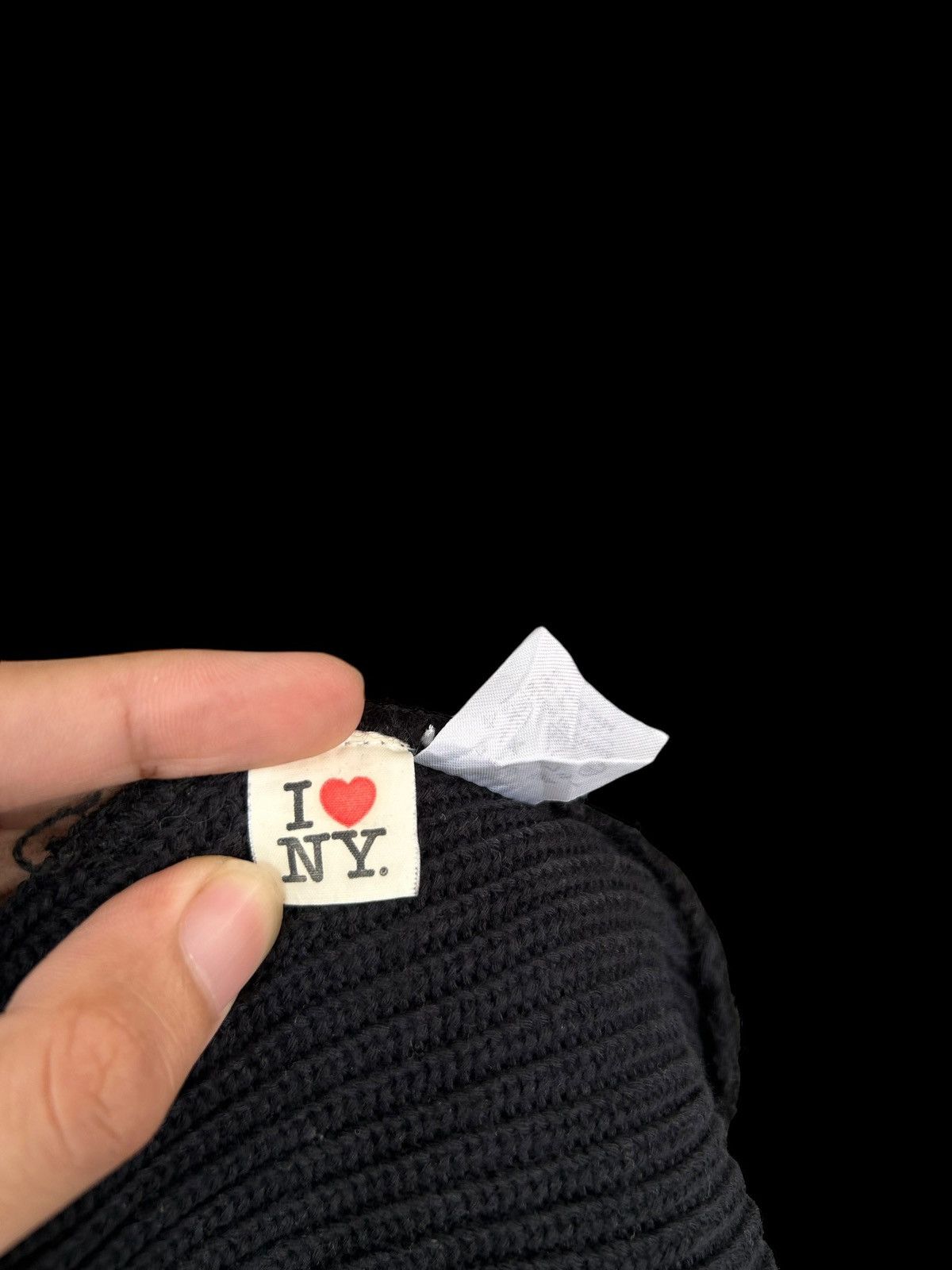 Japanese Brand × Kapital × Vintage Vintage Sunfaded I Love New York Rare big Beanie Hats ☠️☠️ Size ONE SIZE - 6 Thumbnail