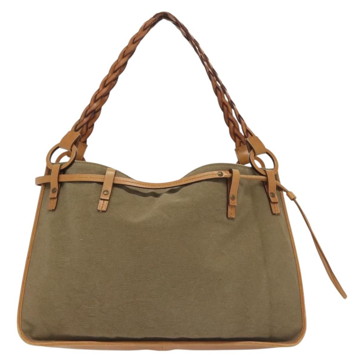 Gucci GUCCI Tote Bag Canvas Beige Size ONE SIZE - 3 Thumbnail