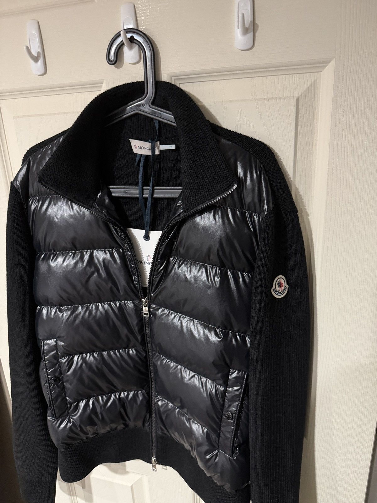 Moncler Moncler Padded Down Cardigan Jacket Size US M / EU 48-50 / 2 - 2 Thumbnail