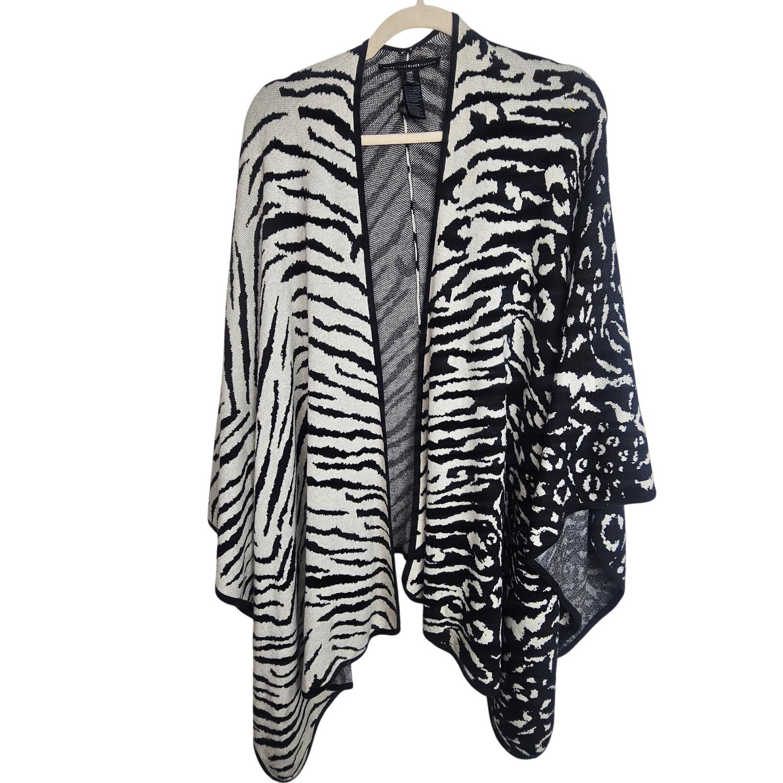 White House Black Market White House Black Market Animal MIxed Media Wool Cashmere Size ONE SIZE - 1 Thumbnail