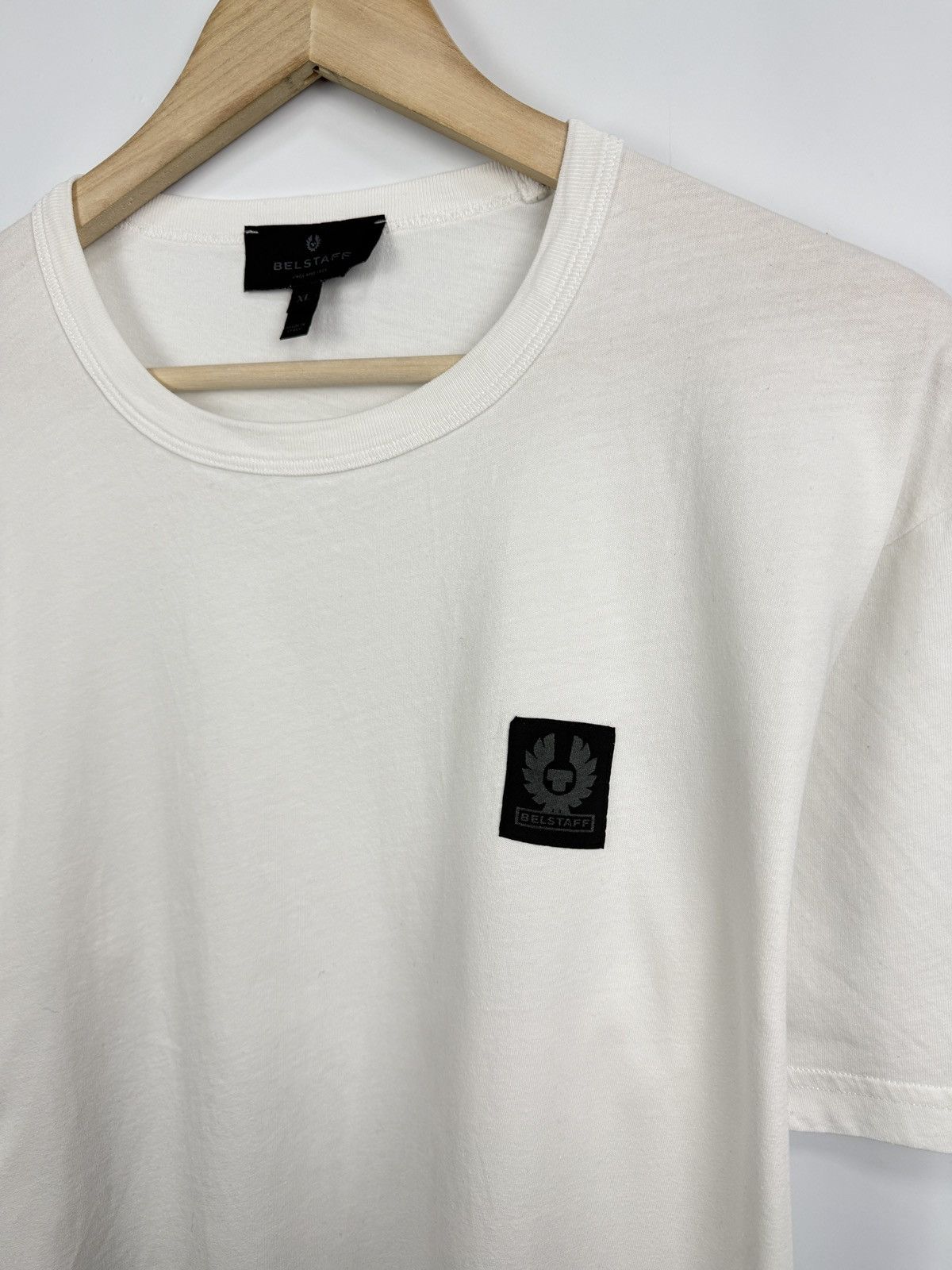 Belstaff 🇬🇧 Belstaff Classic T-Shirt Rare Retro Size US XL / EU 56 / 4 - 4 Thumbnail