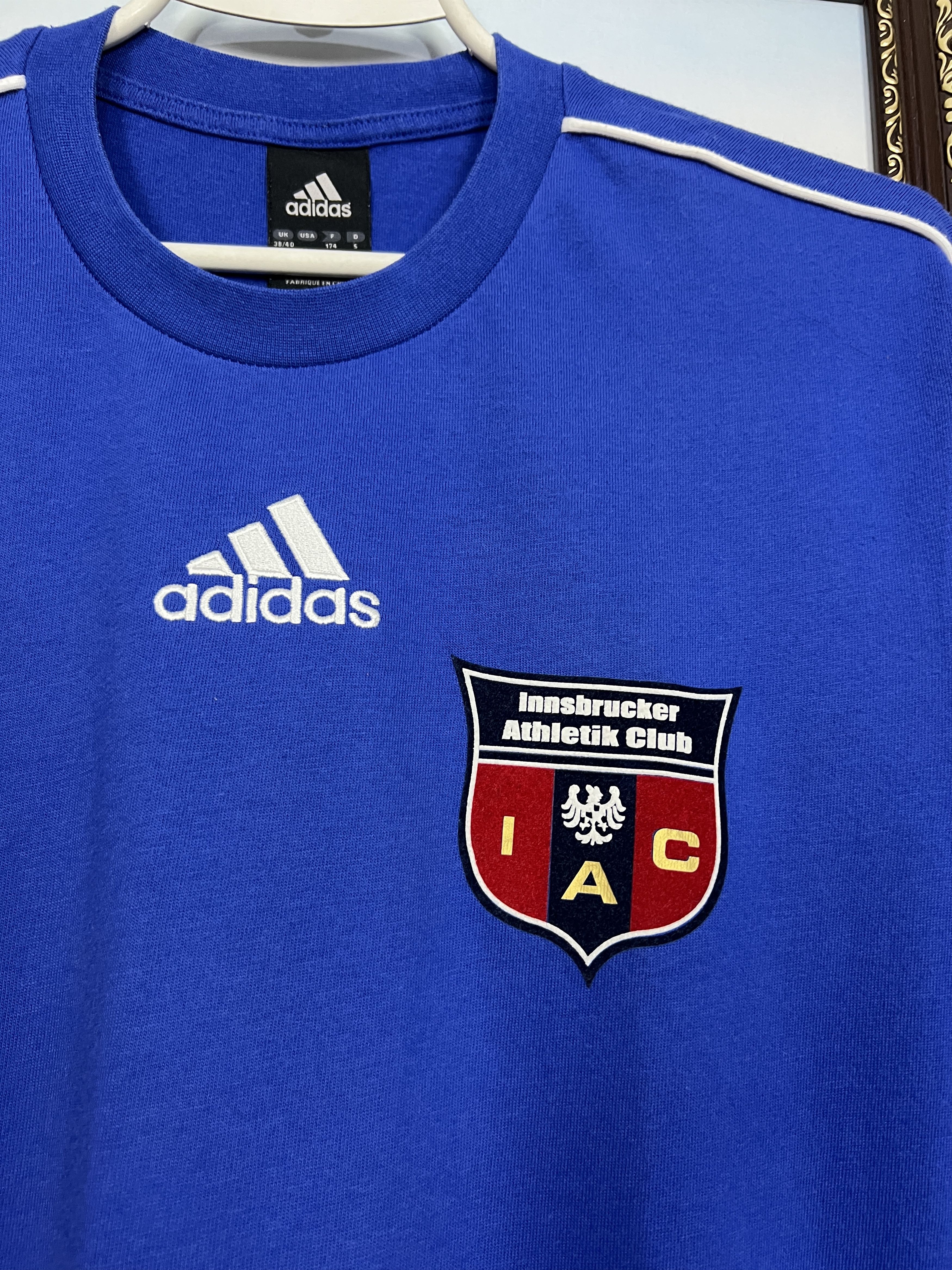 Adidas Vintage Adidas Innsbrucker Football Shirt Blue Soccer Size US M / EU 48-50 / 2 - 3 Thumbnail