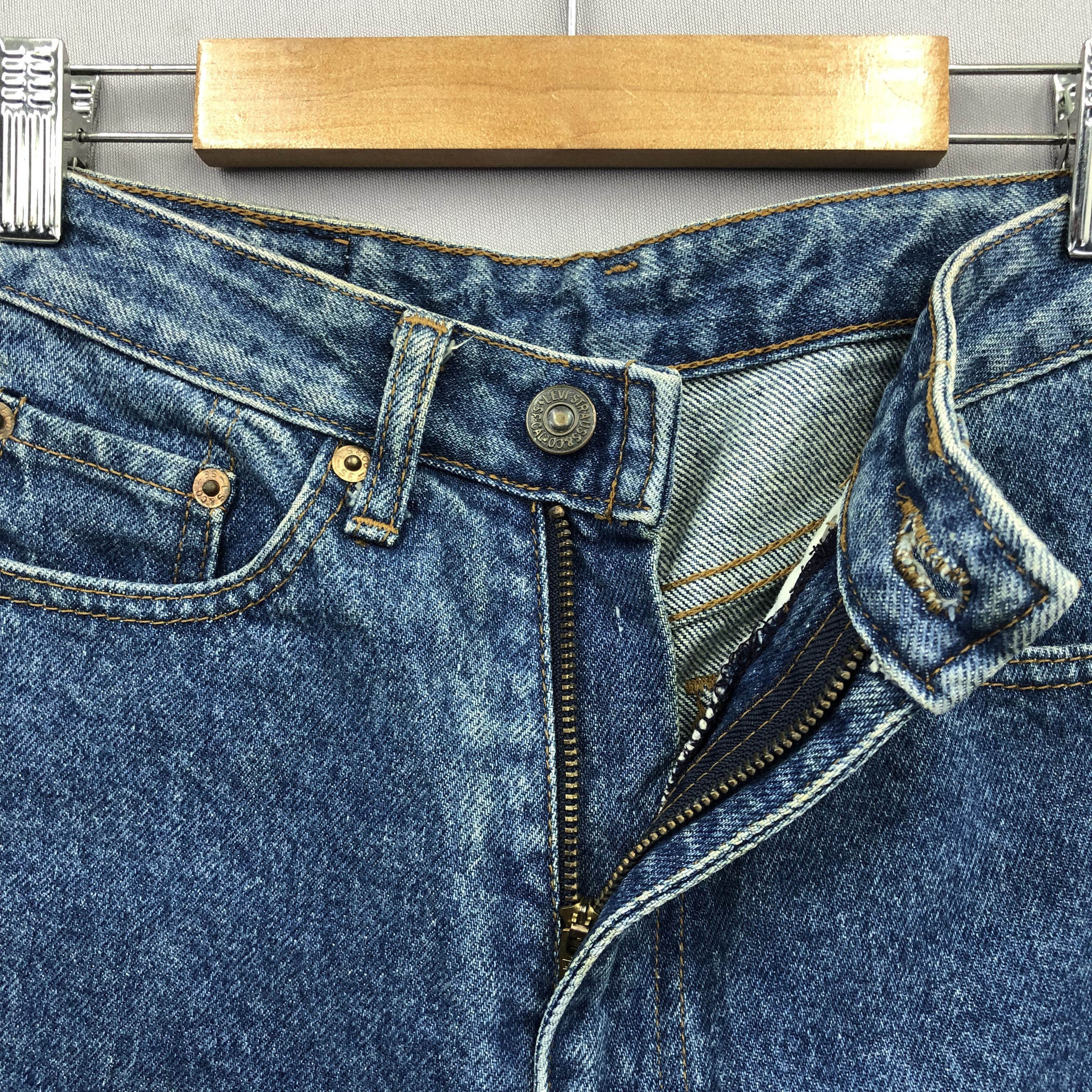 Levi's Vintage Levis 606 Stone Wash Jeans Levi's Faded Slim Denim Size 24" / US 00 / IT 34 - 7 Thumbnail