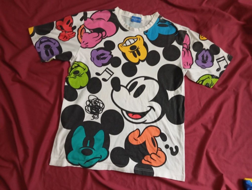 Disney Disney Mickey Mouse 🐭 Tshirt Fullprint AOP 🤩 Size US M / EU 48-50 / 2 - 2 Thumbnail