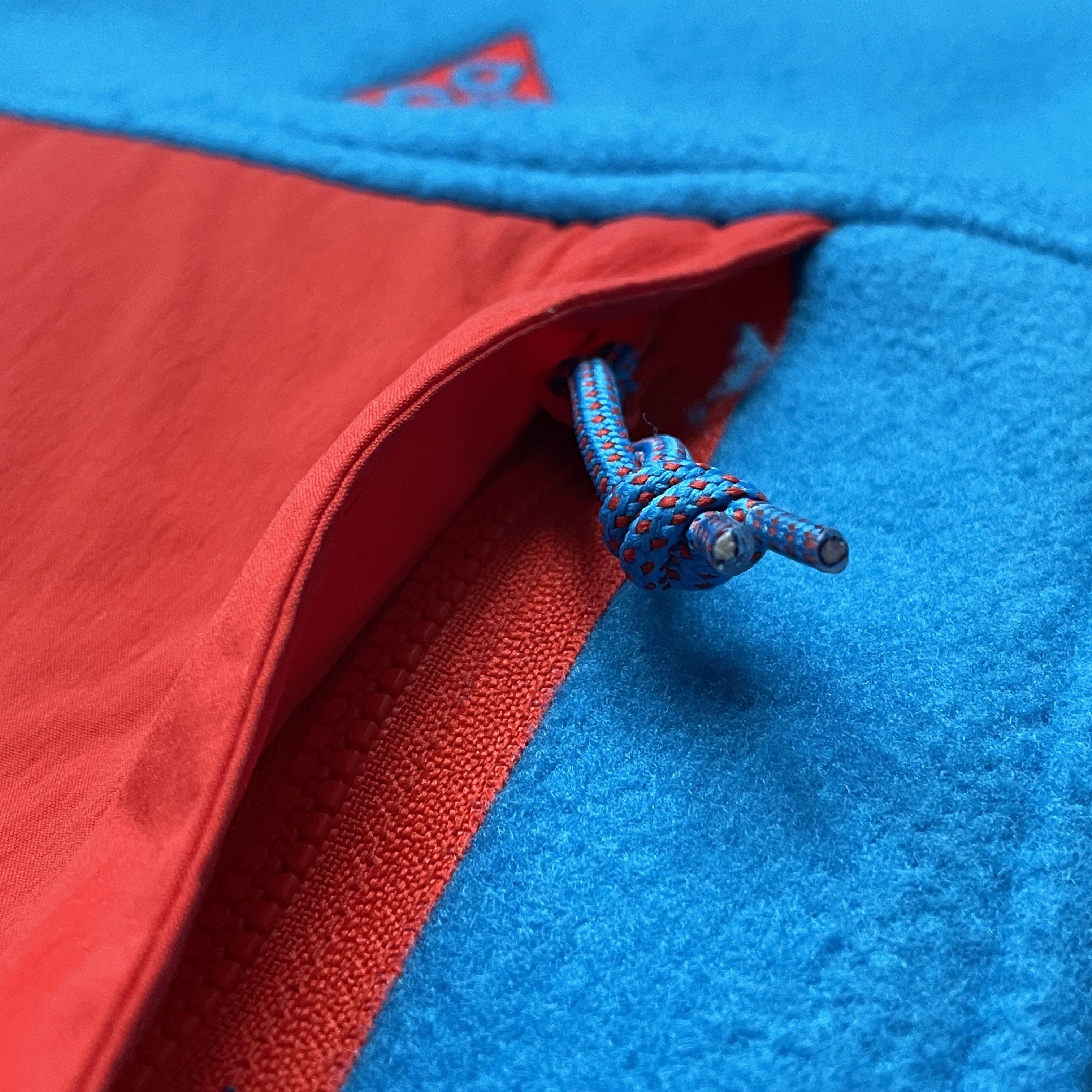 Nike ACG Nike ACG Fleece Zip Jacket Blue Red Vintage Outdoor Size US S / EU 44-46 / 1 - 5 Thumbnail