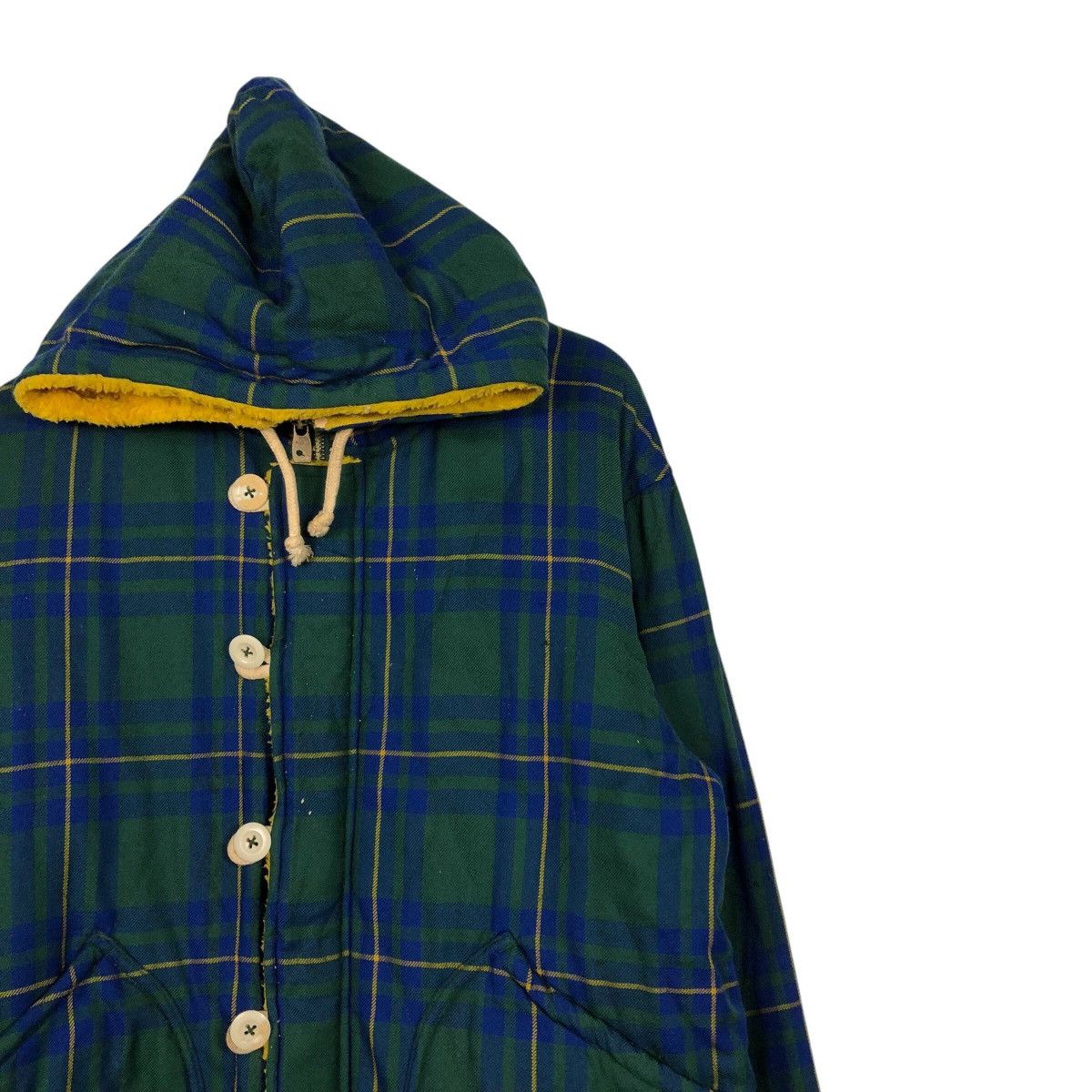 Hysteric Glamour 📌Tartan Design Mackdaddy Jacket Sherpa Blanket Size US M / EU 48-50 / 2 - 7 Thumbnail