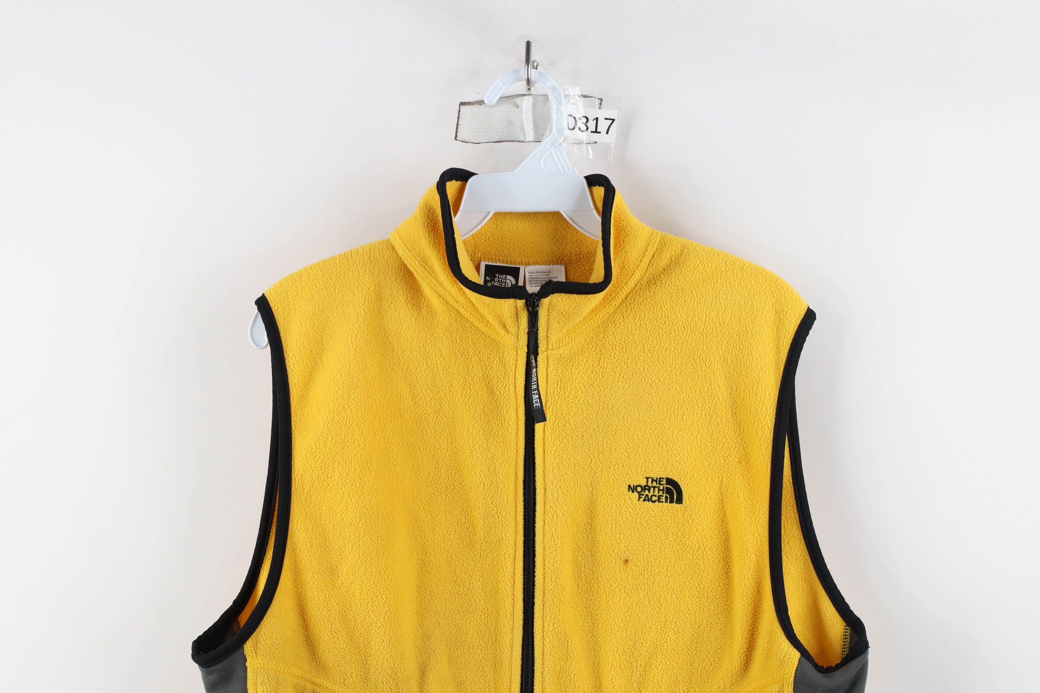 The North Face × Vintage Vintage 90s The North Face Spell Out Fleece Vest Jacket USA Size US L / EU 52-54 / 3 - 2 Thumbnail