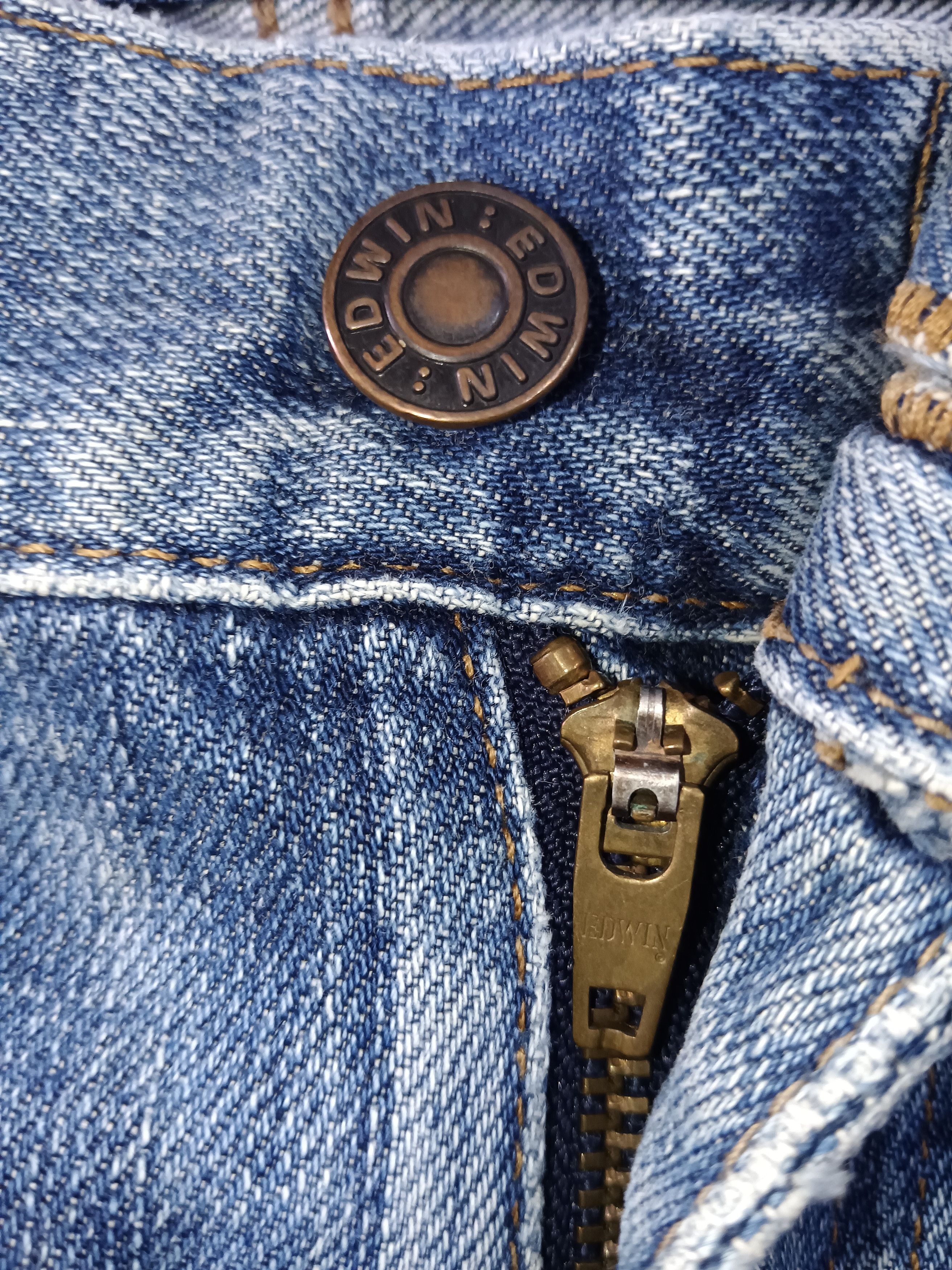 Edwin Sick!!❗Edwin 503Z Baggy Distressed Denim Size US 32 / EU 48 - 9 Thumbnail
