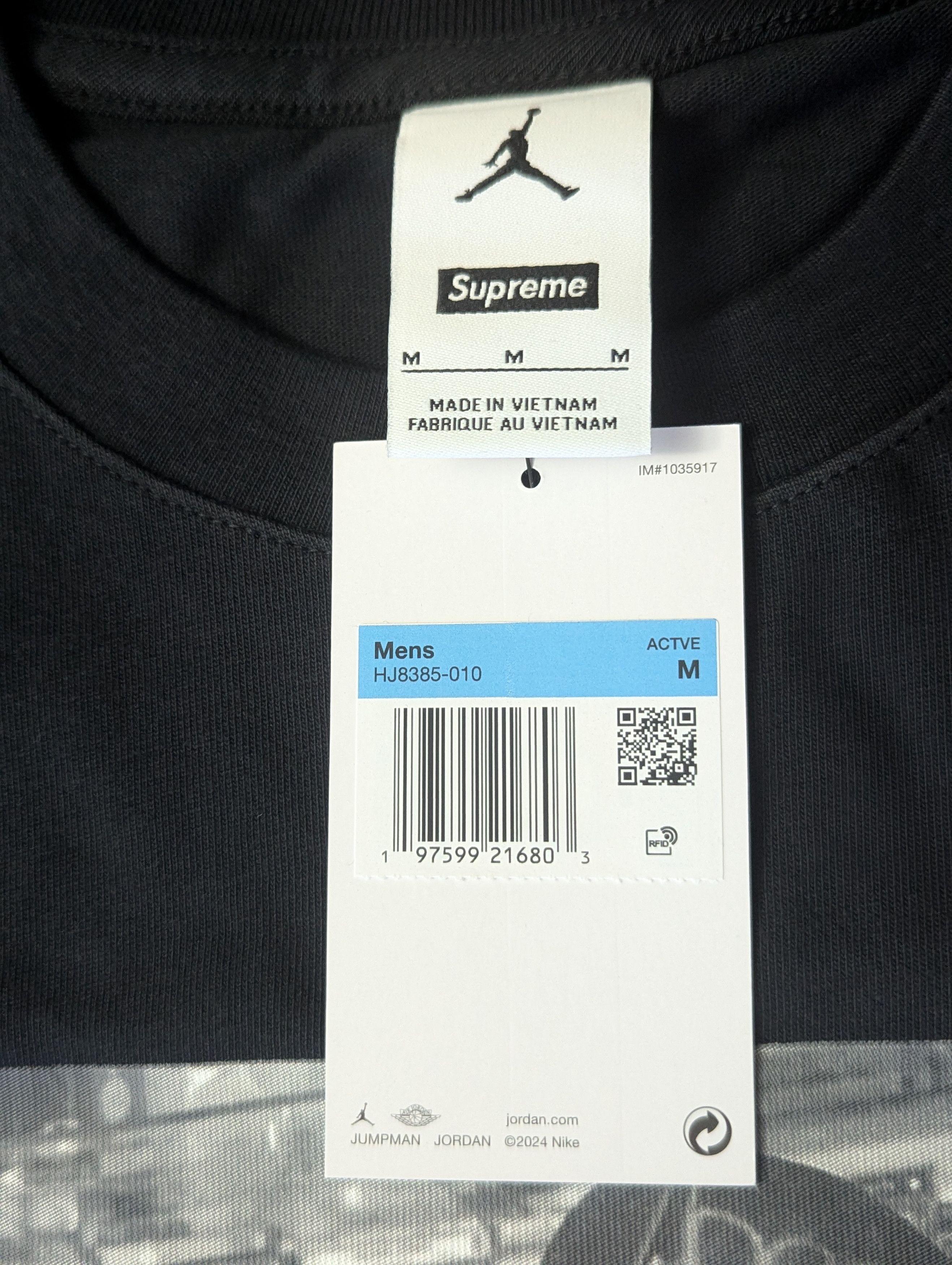 Jordan Brand Supreme Jordan Biggie tee Size US M / EU 48-50 / 2 - 3 Thumbnail