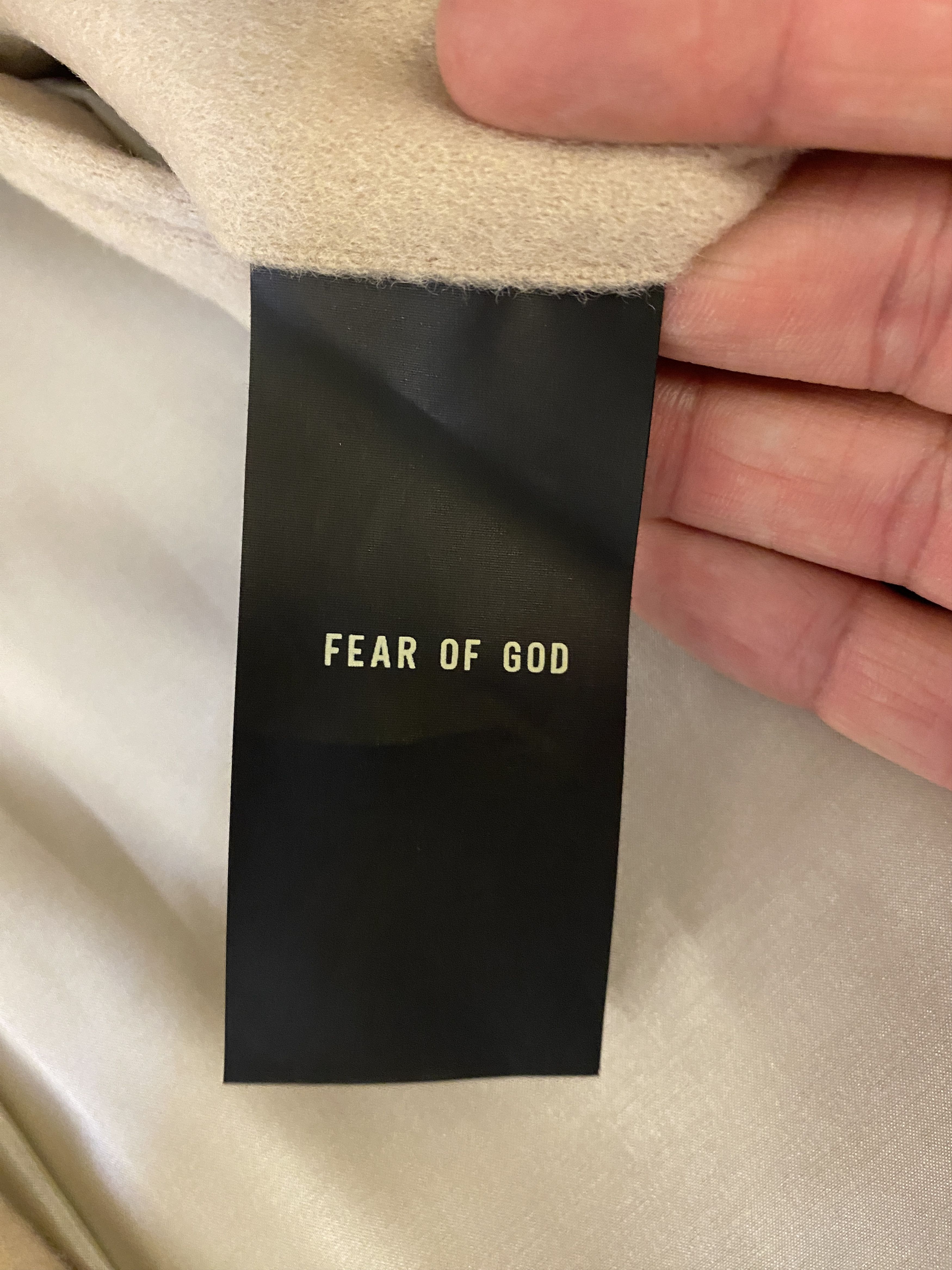 Fear of God $2850 NWT FEAR OF GOD ETERNAL WOOL OVERCOAT Size US XXL / EU 58 / 5 - 10 Thumbnail