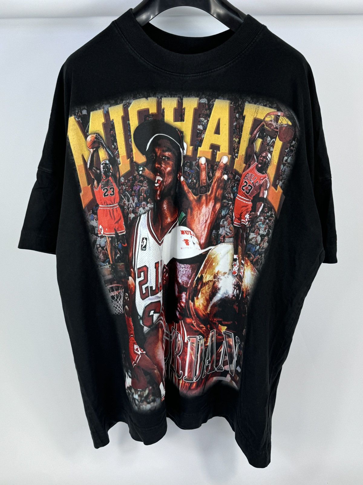 Other CRAZY TEES MICHAEL JORDAN PRINT T-SHIRT Size US XXL / EU 58 / 5 - 1 Thumbnail