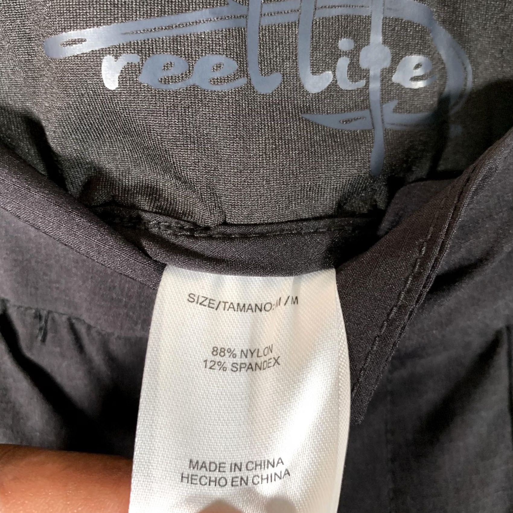 Alife Reel Life Outdoor Trek Shorts Mens Medium Black 8 Inch Inseam Fishing Hiking Size US 31 - 7 Thumbnail