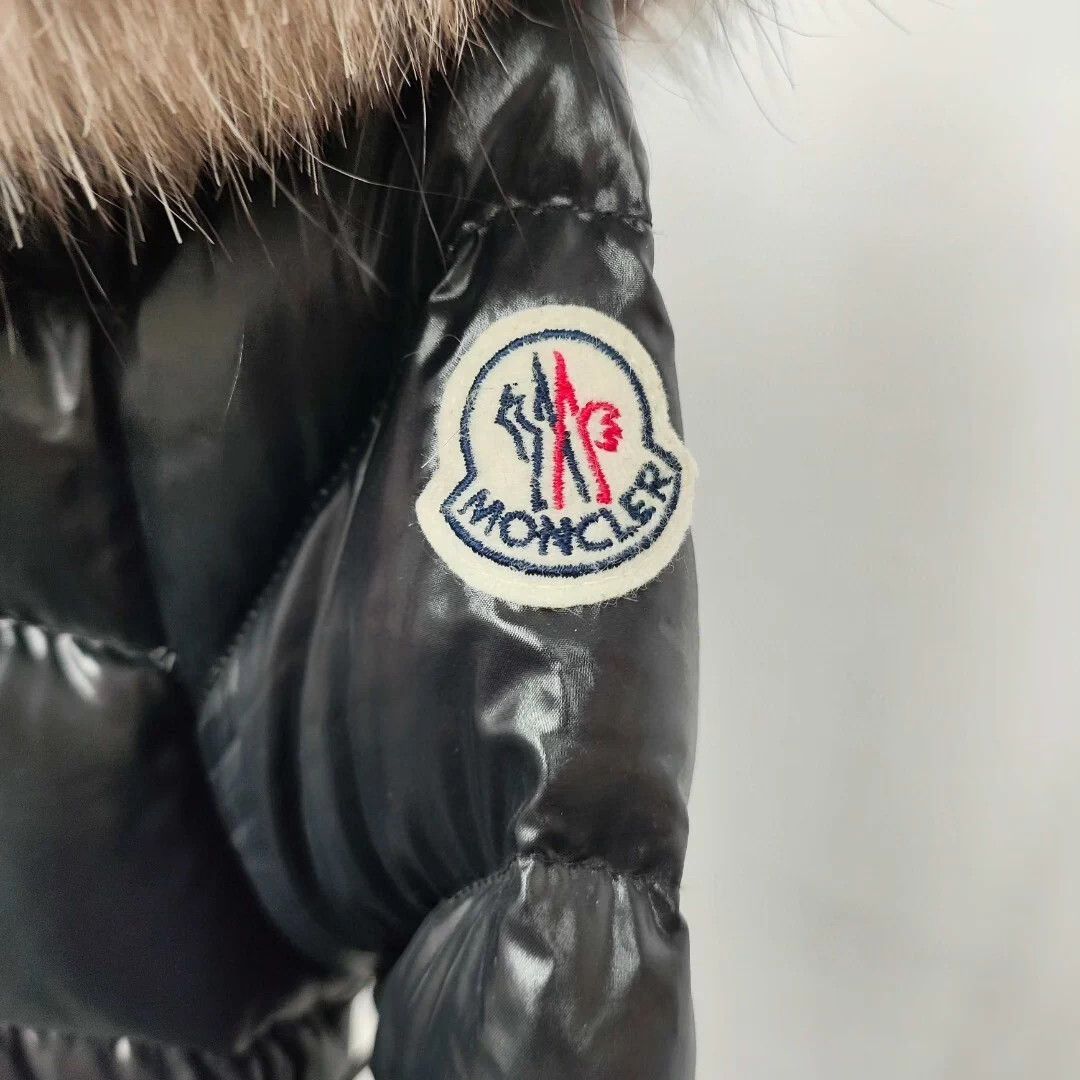 Moncler Moncler mid-length down coat black US0 Size XS / US 0-2 / IT 36-38 - 3 Thumbnail