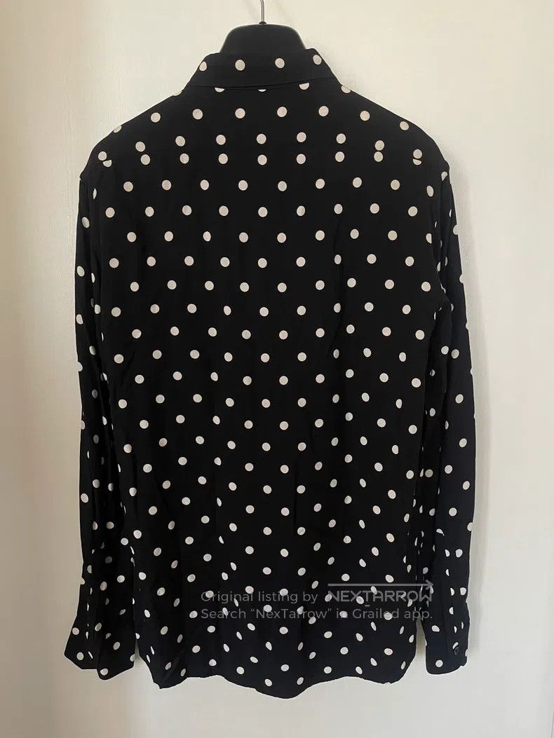 Saint Laurent Paris Saint Laurent Paris Polka Dot Shirt Size US XXS / EU 40 - 2 Thumbnail