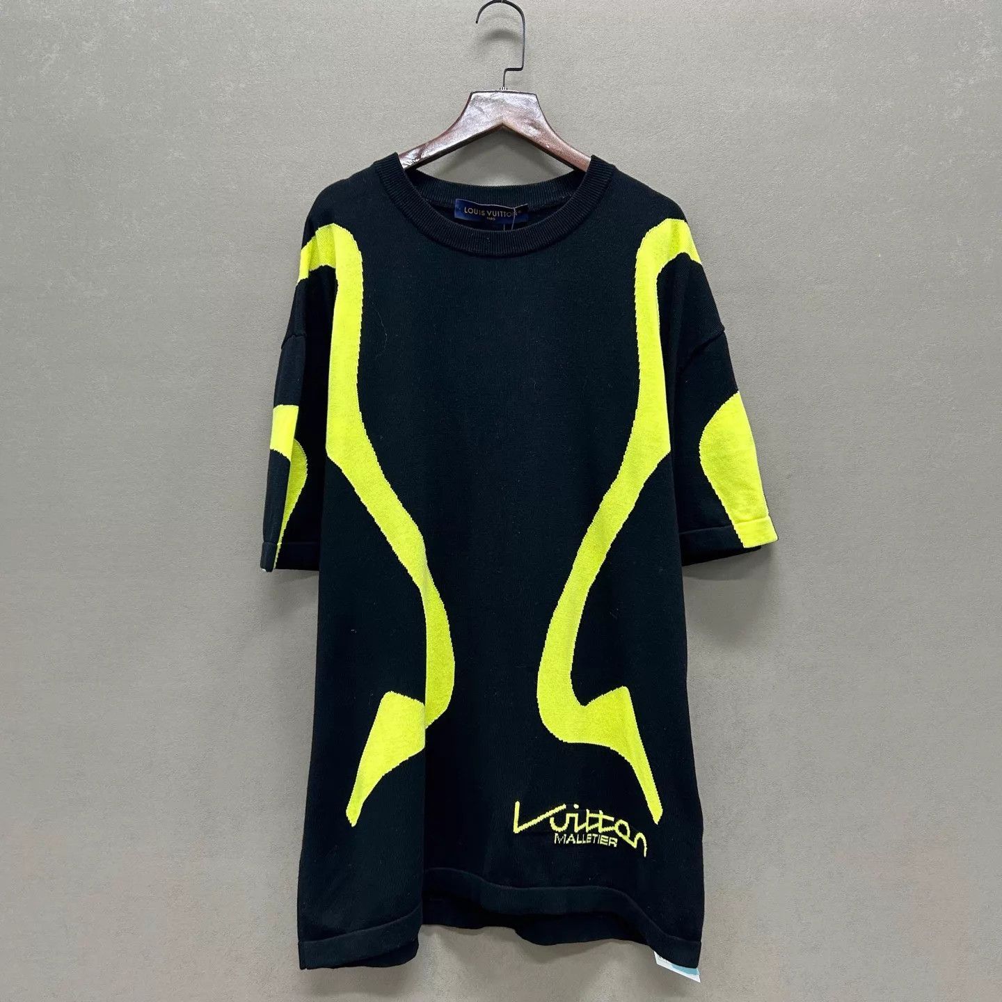 Louis Vuitton LV New With Tags Intarsia Knit Short Sleeve M ys000259 Size US M / EU 48-50 / 2 - 1 Thumbnail