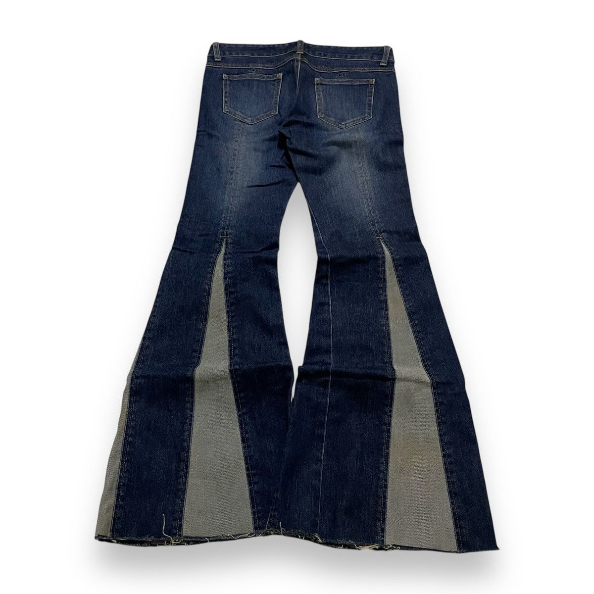 Hysteric Glamour ORIGINAL INDIGO FLARE 70'S CRAZY WIDE RETRO VTG (29×36) Size US 29 - 9 Thumbnail