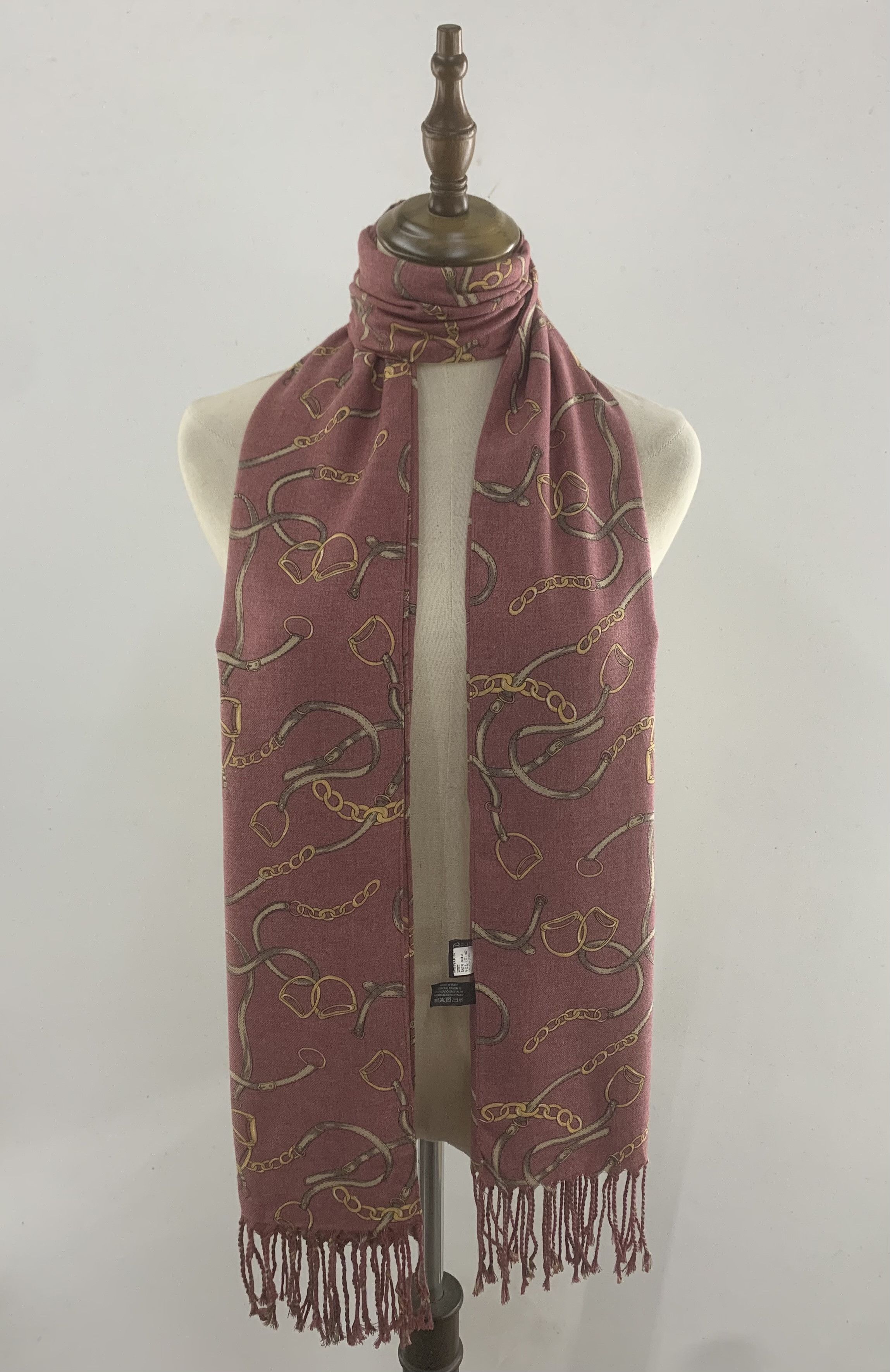 DAKS DAKS Scarf Wool Muffler Neck Wrap BL9238 Size ONE SIZE - 1 Thumbnail