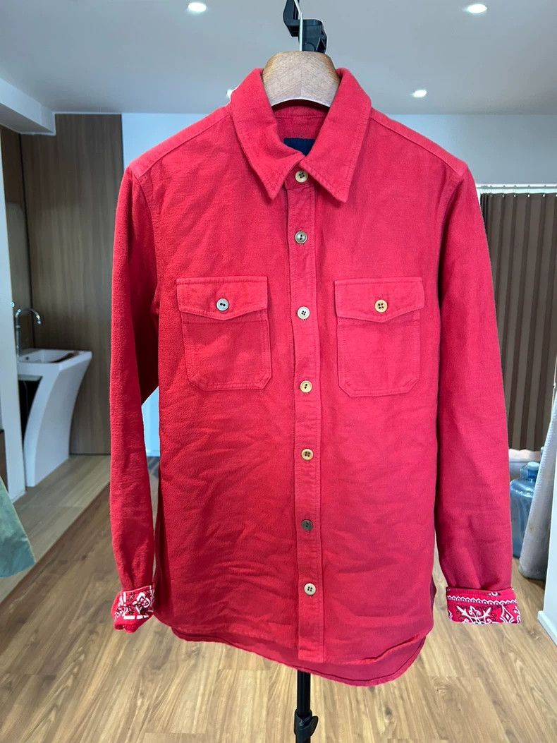 Visvim VISVIM ICT 16SS BLACK ELK FLANNEL SHIRT Size US S / EU 44-46 / 1 - 1 Thumbnail
