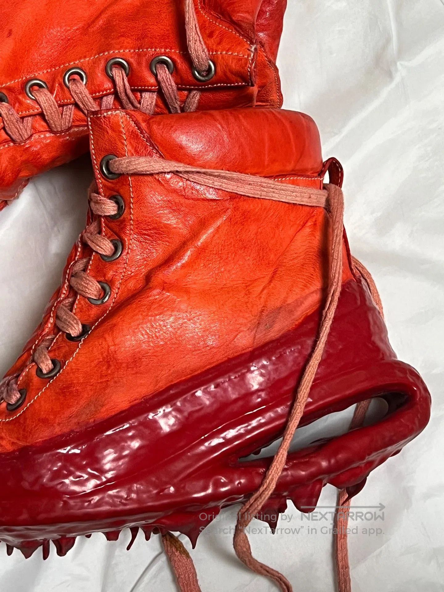 Carol Christian Poell Carol Christian Poell U Sole Drip Sneaker. Size US 6 / EU 39 - 6 Thumbnail
