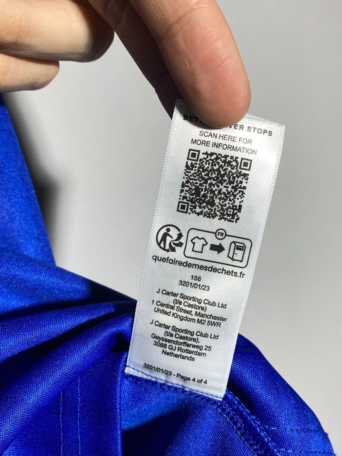 Other Castore Rangers FC 2023 2024 Home Football Shirt Size US S / EU 44-46 / 1 - 17 Thumbnail