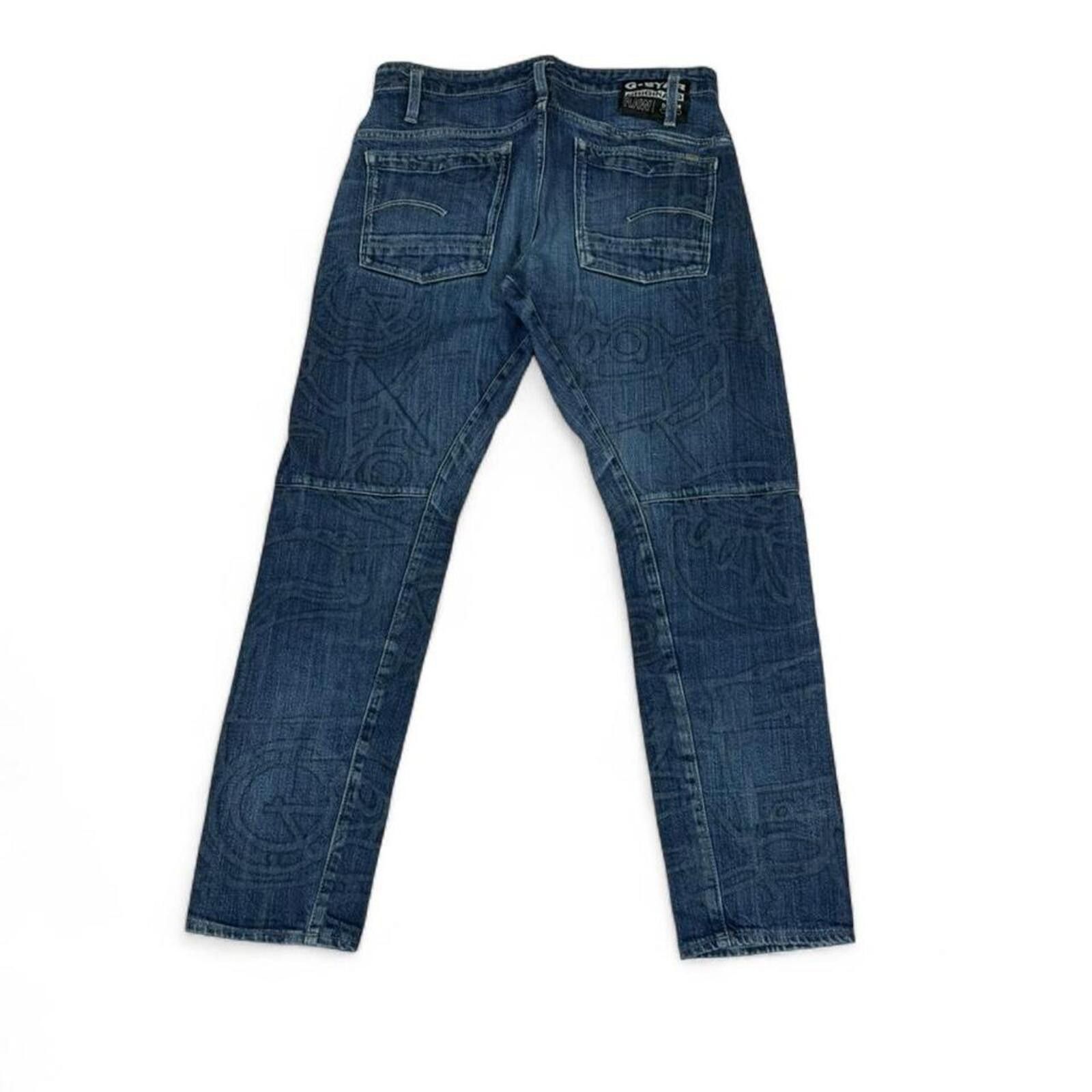 True Religion G-Star Raw blue jeans with unique design Size 30" / US 8 / IT 44 - 6 Thumbnail