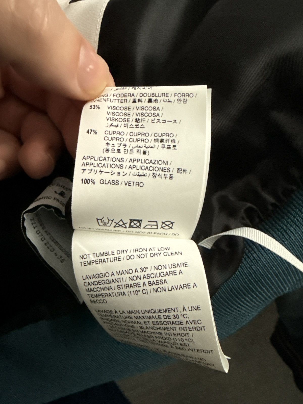 Nordstrom × Off-White Off-White x Nordstrom Strass Varsity Jacket Size US M / EU 48-50 / 2 - 16 Thumbnail