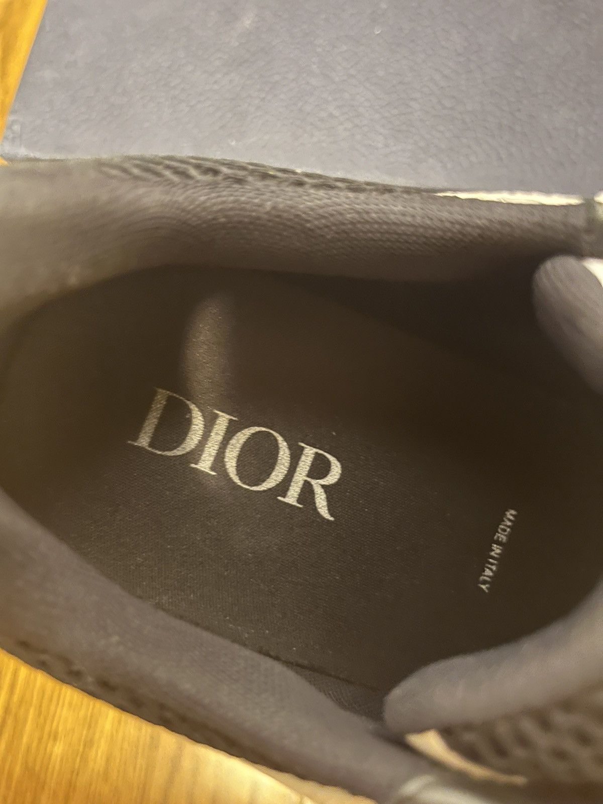 Dior Dior B22 Sneaker Purple/Yellow Size US 12 / EU 45 - 8 Thumbnail