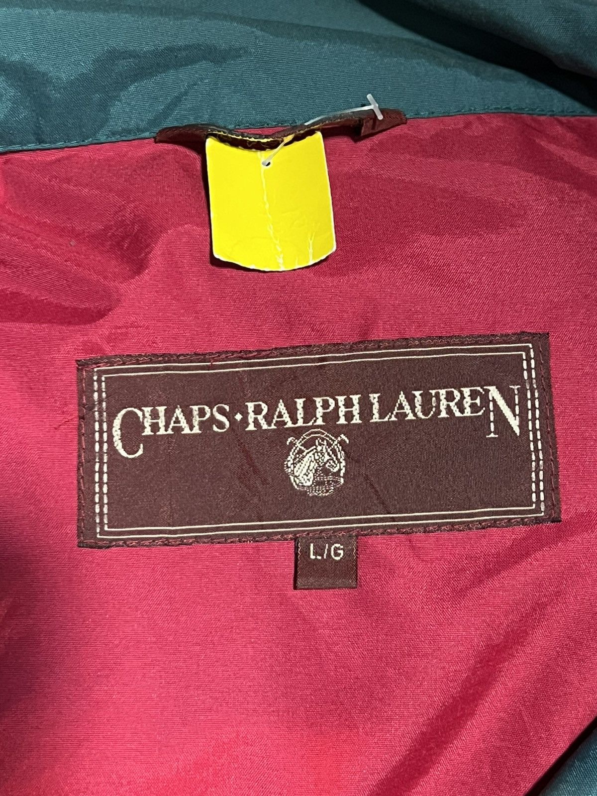 Chaps Ralph Lauren × Ralph Lauren × Vintage CHAPS RALPH LAUREN VINTAGE ZIPPER JACKET Size US L / EU 52-54 / 3 - 4 Thumbnail
