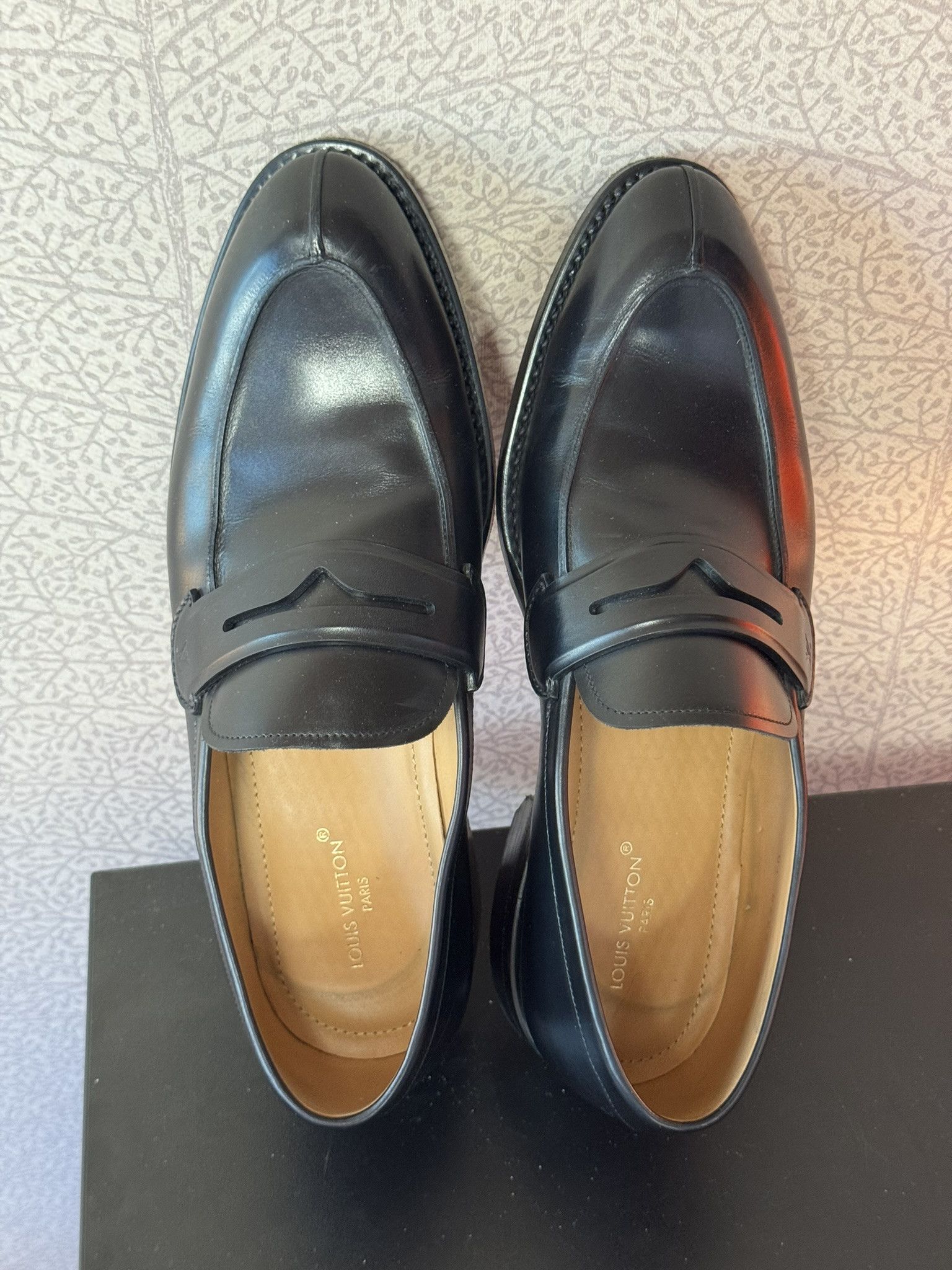 Louis Vuitton LOUIS VUITTON / Sorbonne Loafer Black / UK 8 Size US 9 / EU 42 - 6 Thumbnail