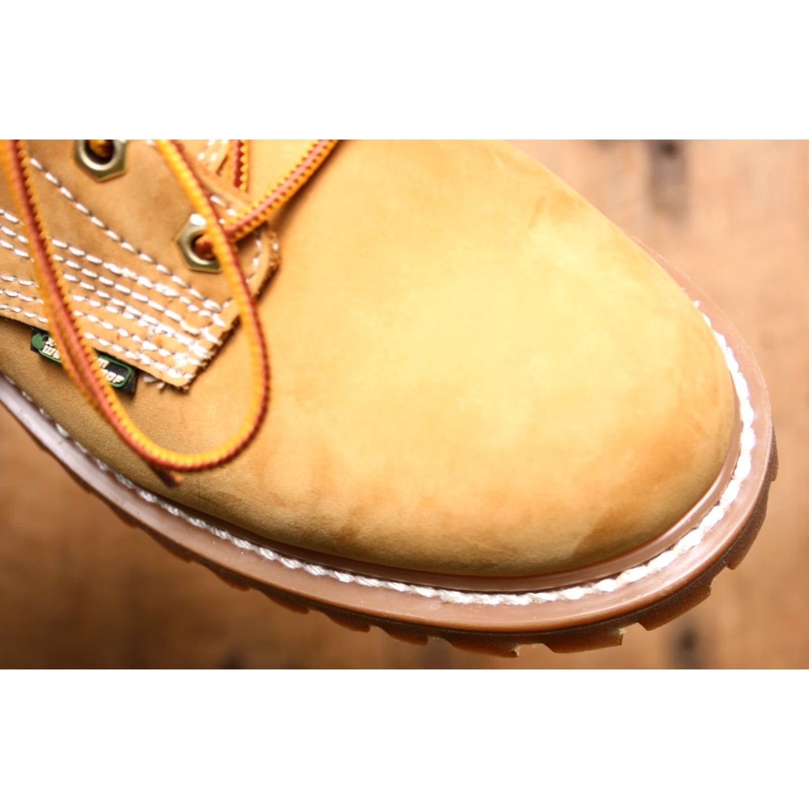 Vintage VINTAGE? No. (Cannot infer vintage) Wood N' Stream Legacy Tan Nubuck Waterproof Work Boots Women's 8M Size US 8 / IT 38 - 6 Thumbnail
