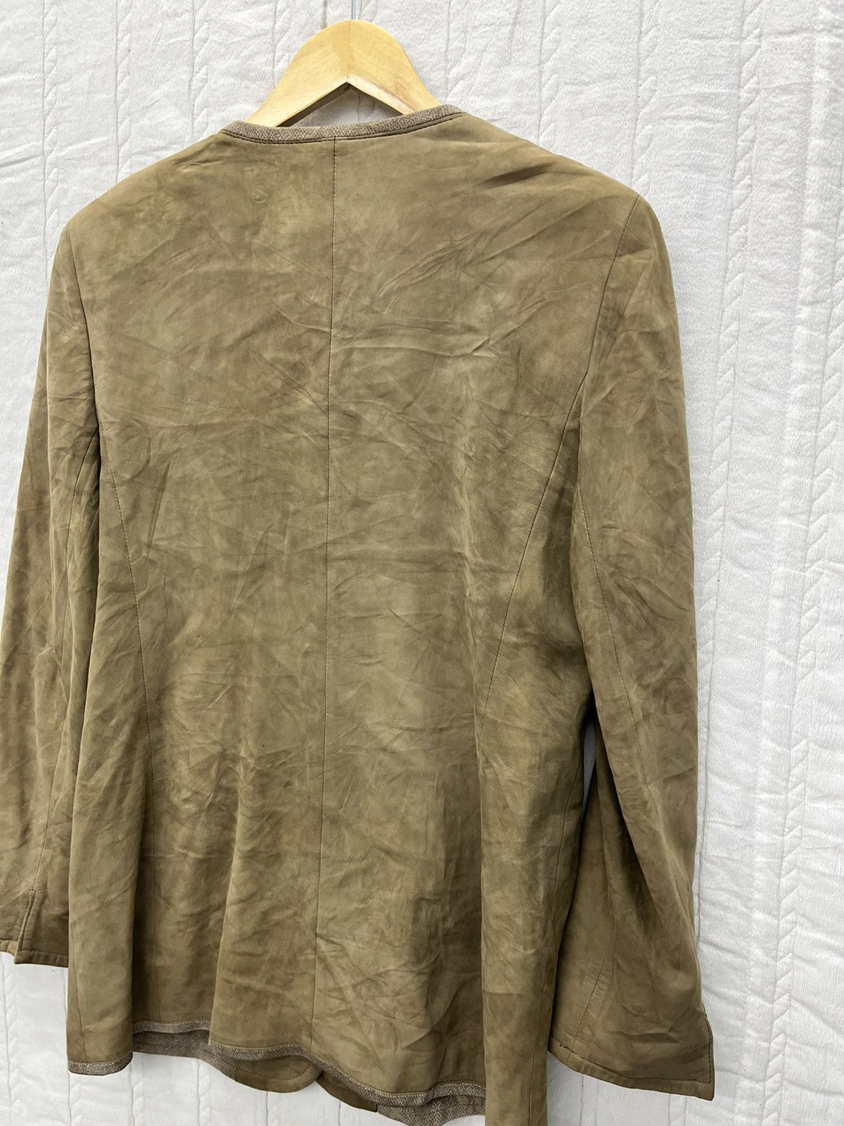 Guy Laroche × Vintage ARCHIVE🔥GUY LAROCHE SUEDE BUTTON JACKET Size M / US 6-8 / IT 42-44 - 6 Thumbnail