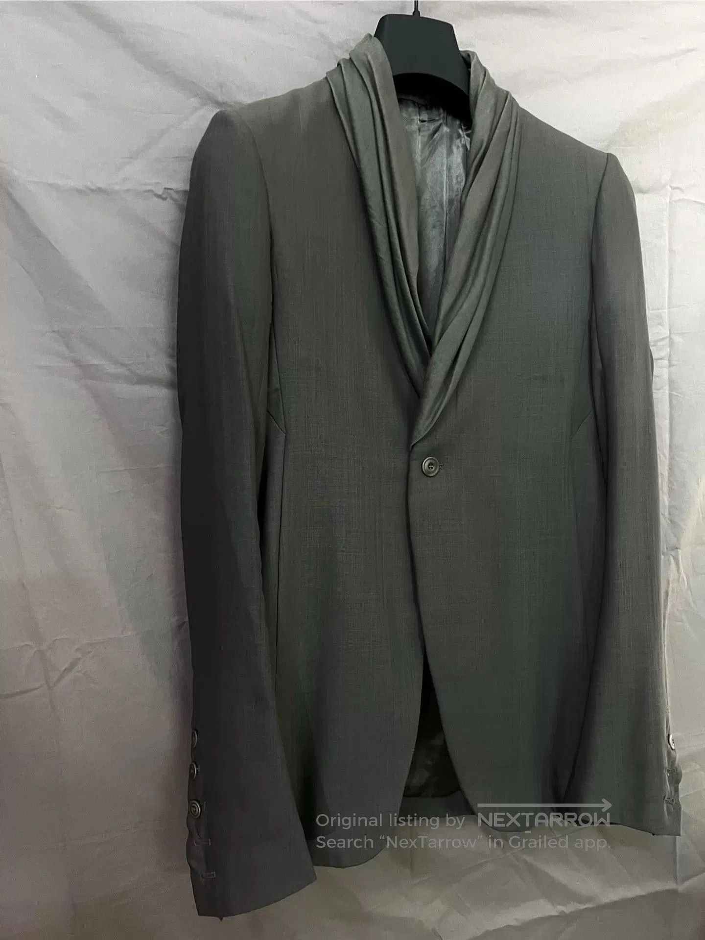 Rick Owens Elegant Rick Owens Suit Jacket. Size US M / EU 48-50 / 2 - 4 Thumbnail