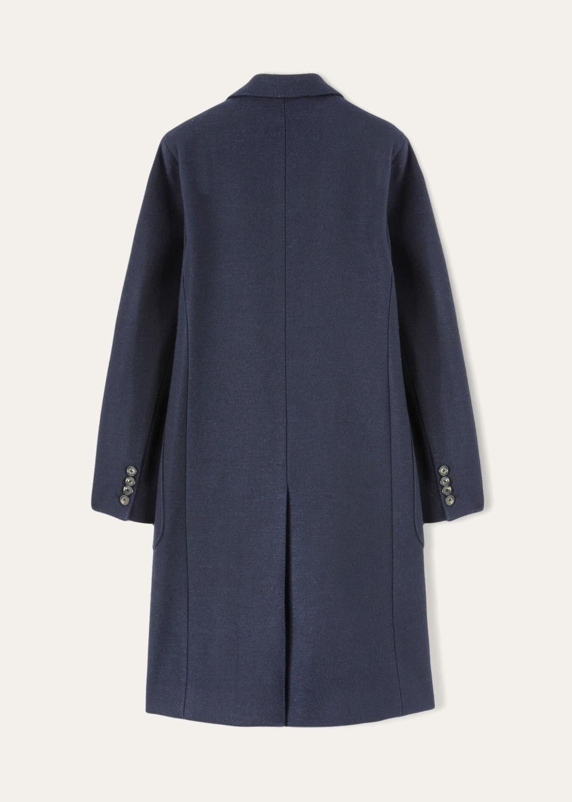 Loro Piana o1srvl11e1125 FAN3138 Herwin Coat in Blue Size S / US 4 / IT 40 - 2 Thumbnail